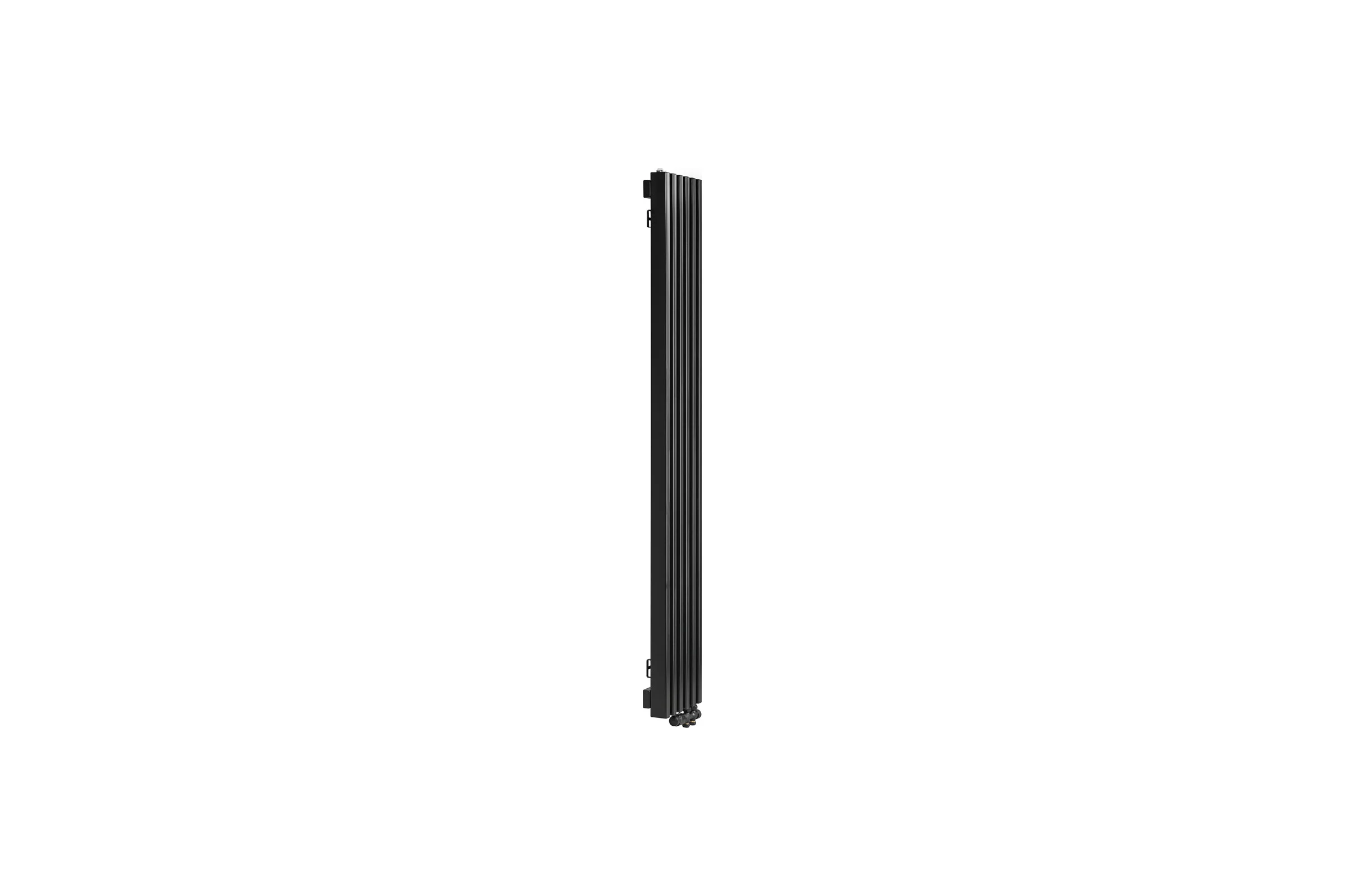 Вертикальный радиатор c нижним подключением, ARBIOLA Compact V 1750-63-10 VR, RAL 9005 матовый черный 257078