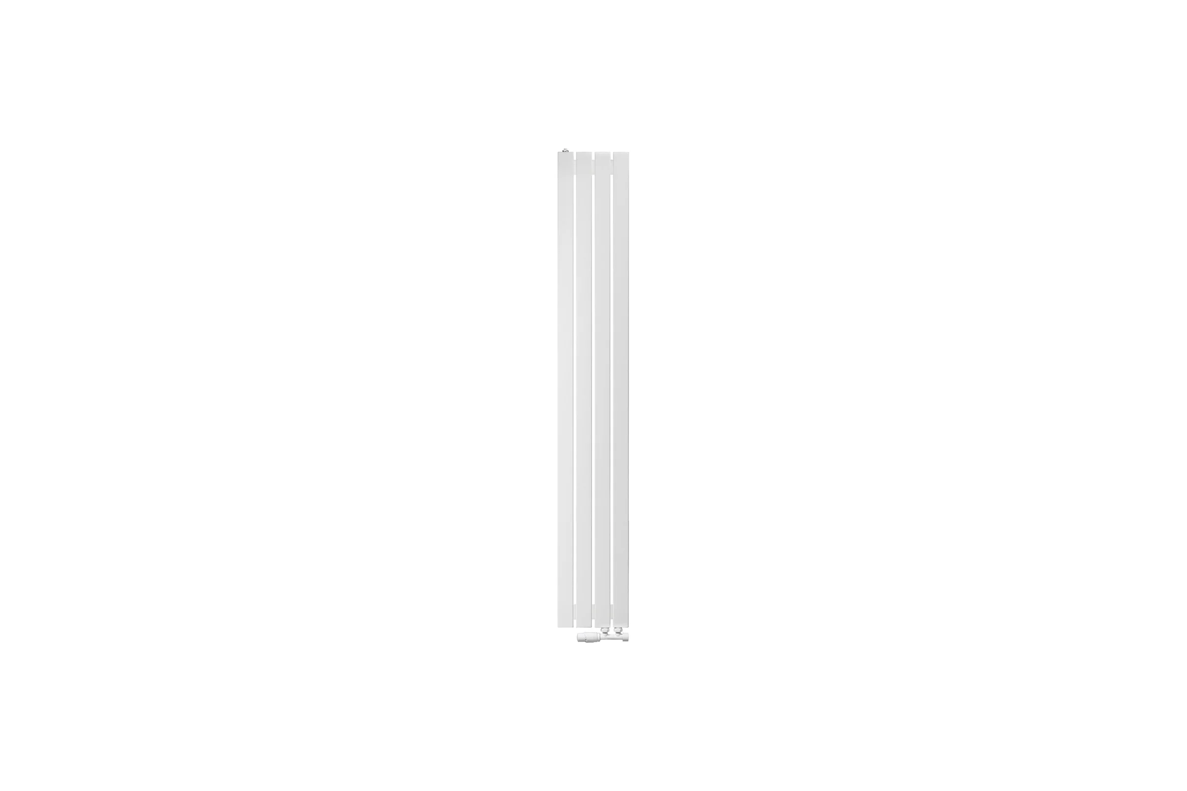 Вертикальный радиатор c нижним подключением, ARBIOLA Liner V 1800-36-04 VR, RAL 9016 матовый белый 254688