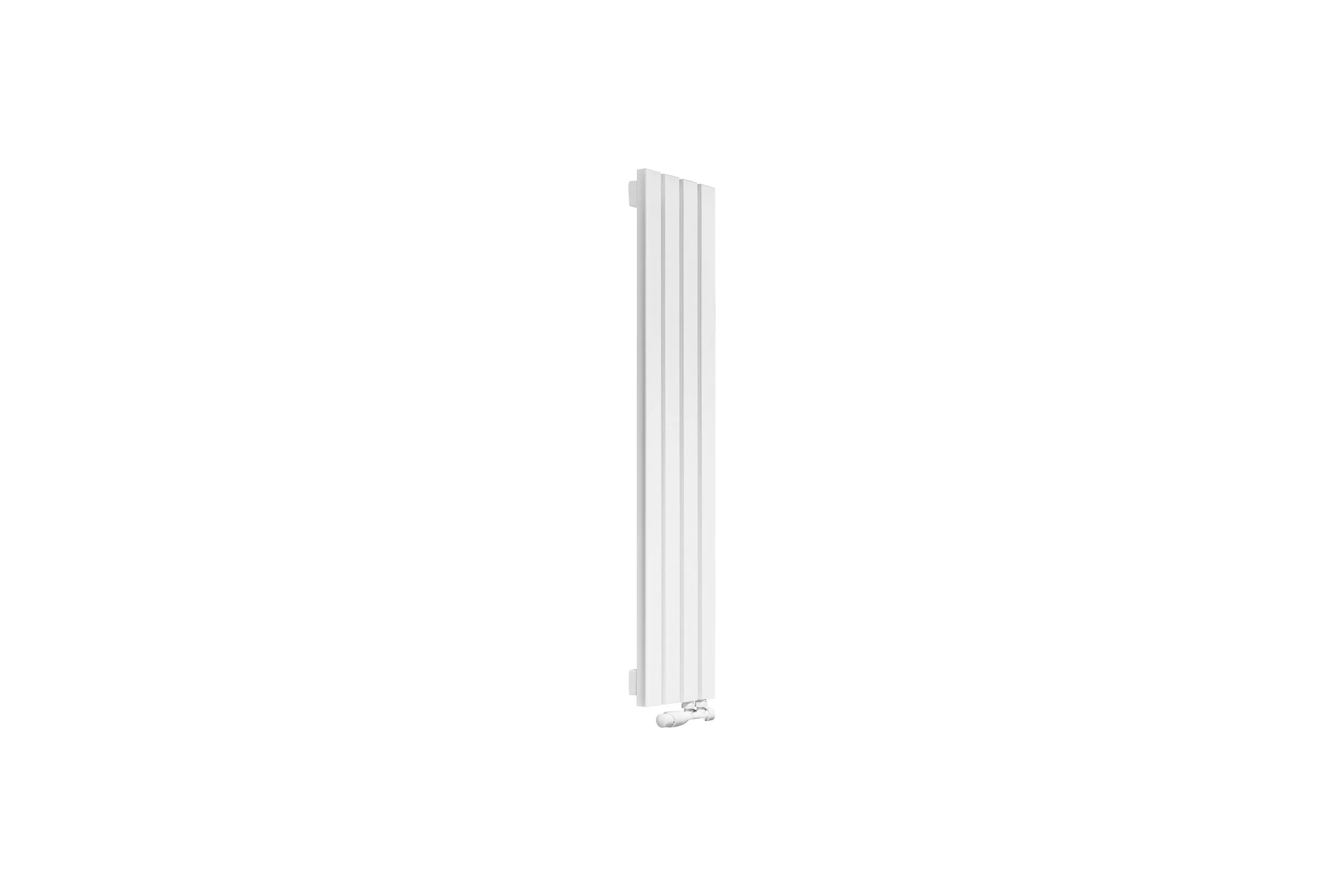 Вертикальный радиатор c нижним подключением, ARBIOLA Liner V 1800-36-04 VR, RAL 9016 матовый белый 254688
