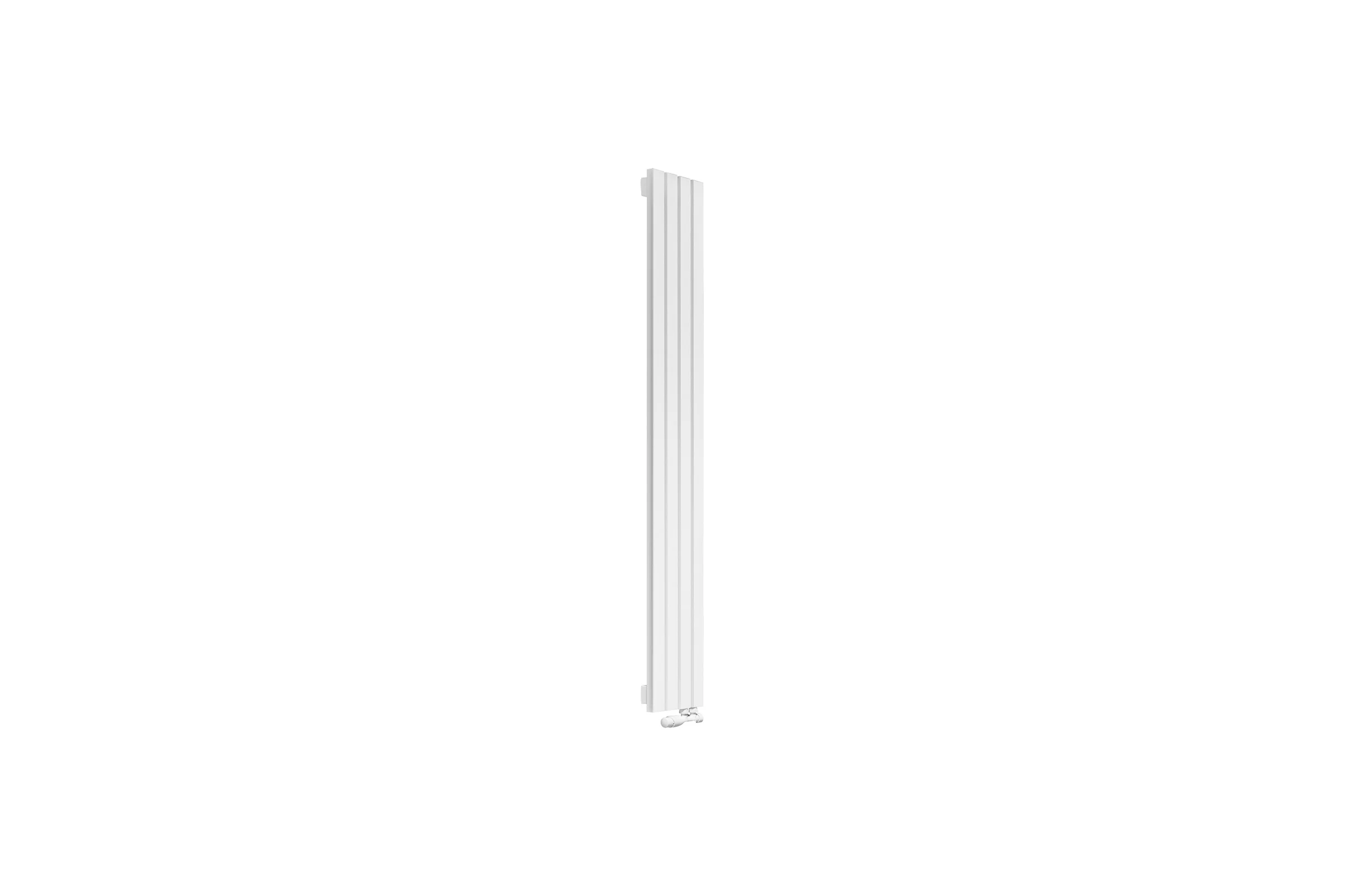 Вертикальный радиатор c нижним подключением, ARBIOLA Liner V 1800-36-06 VR, RAL 9016 матовый белый 254691