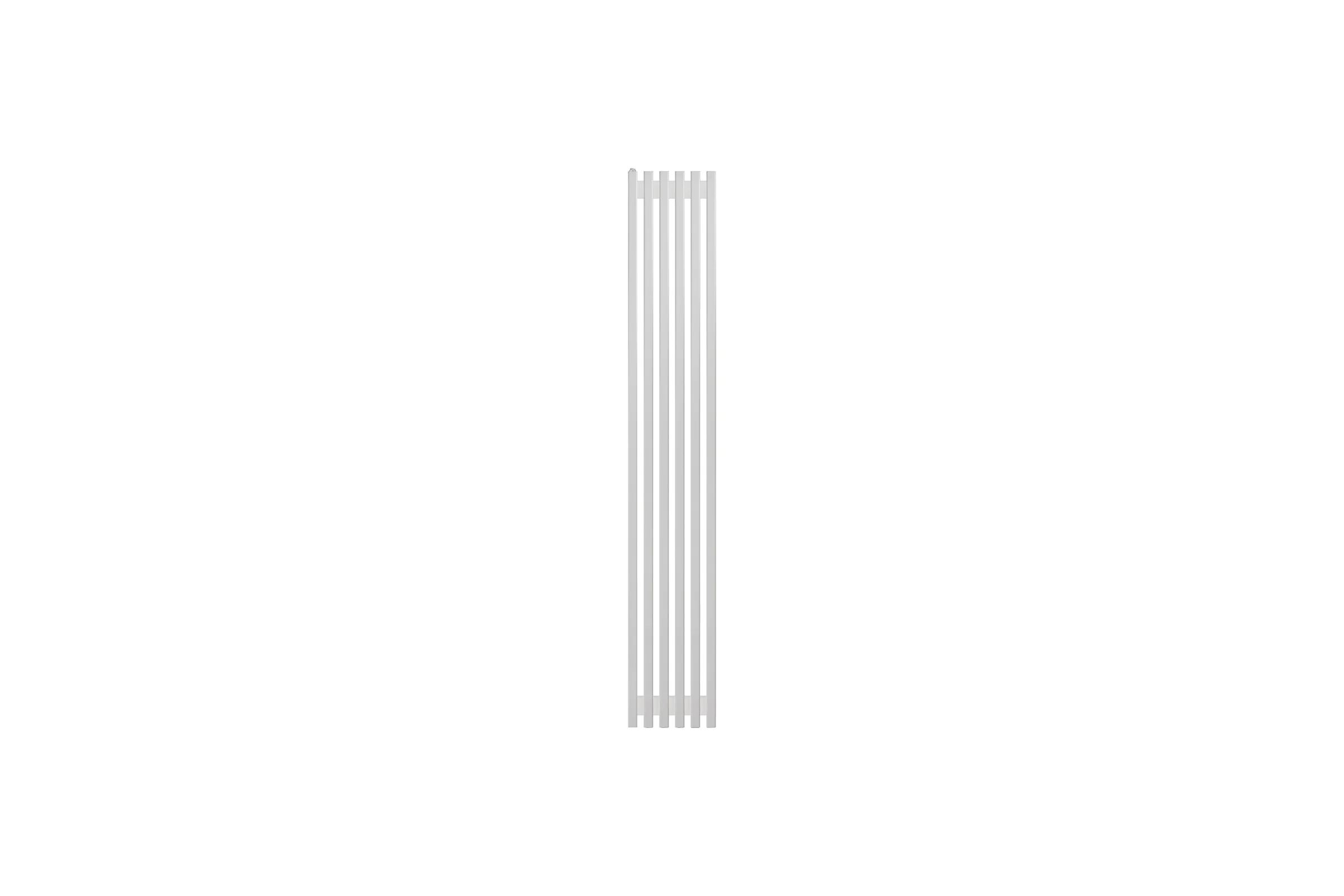 Вертикальный радиатор c боковым подключением, ARBIOLA Compact H 1800-63-06 HWN, RAL 9016 матовый белый 254600