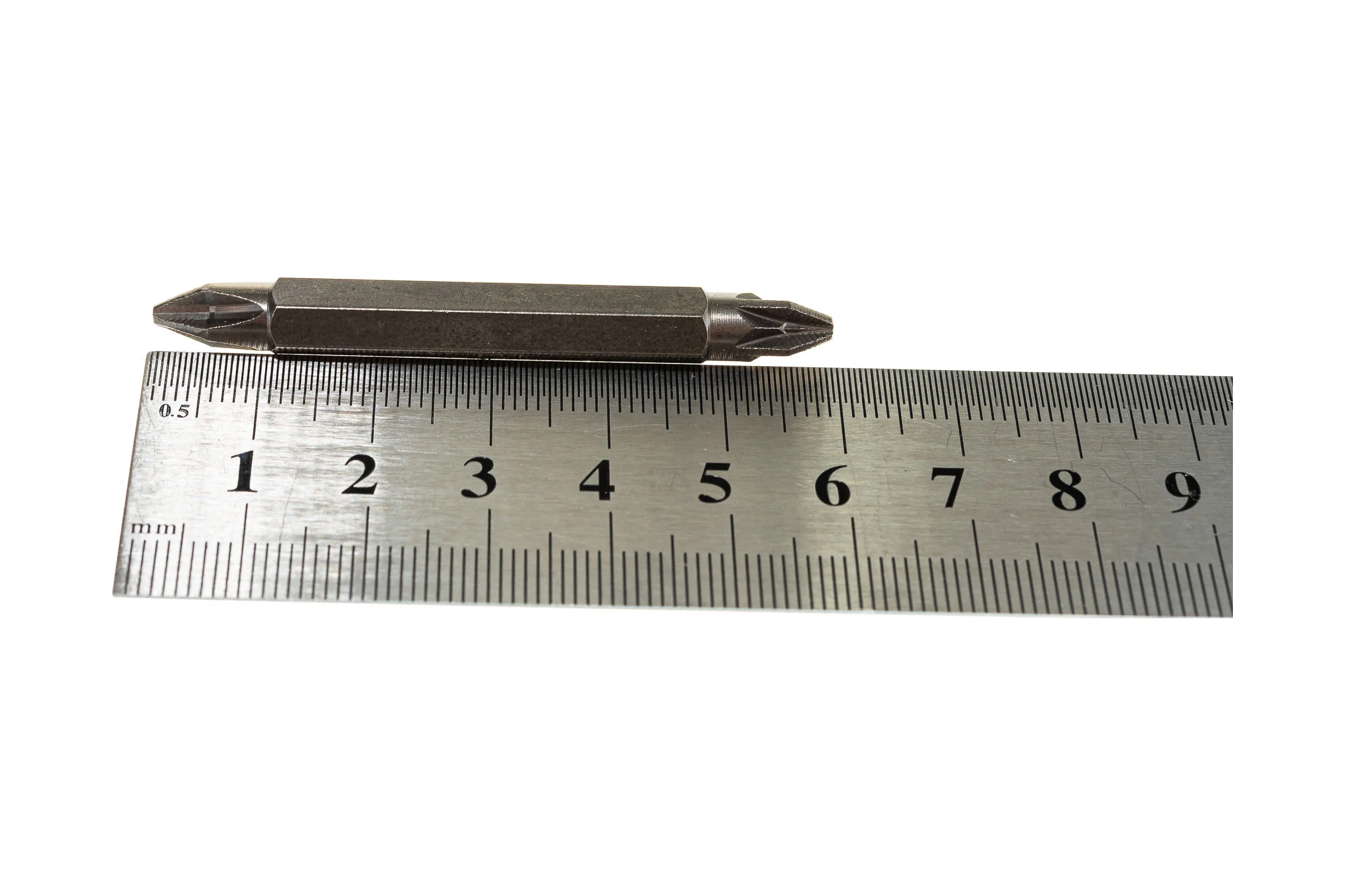 Биты намагниченные двухсторонние MAGNETIC (10 шт; Ph2-Pz2; 60 мм) D.BOR D-MA-P2Z2-060-010