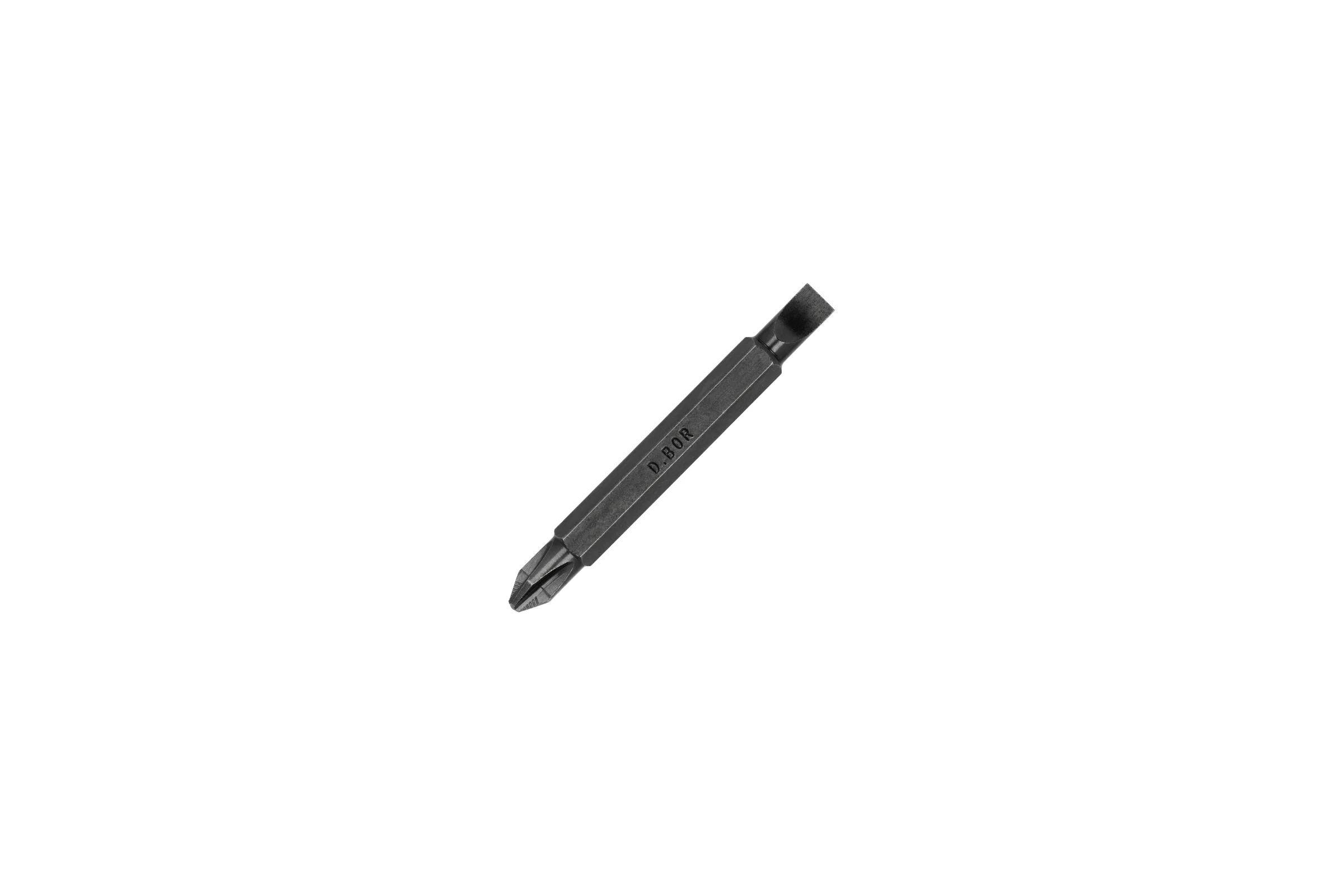 Биты намагниченные двухсторонние MAGNETIC (10 шт; Ph2-Sl5.5; 60 мм) D.BOR D-MA-P2SL55-060-010