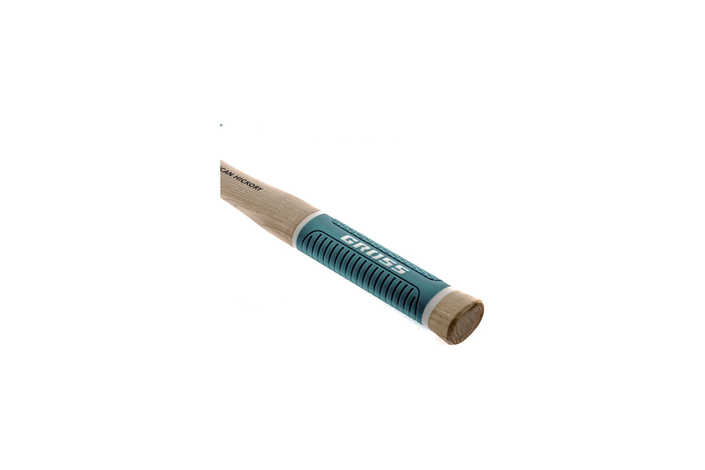 Молоток-гвоздодер GROSS American hickory 200г, угол 45, магнит, обрезиненная рукоятка 10414