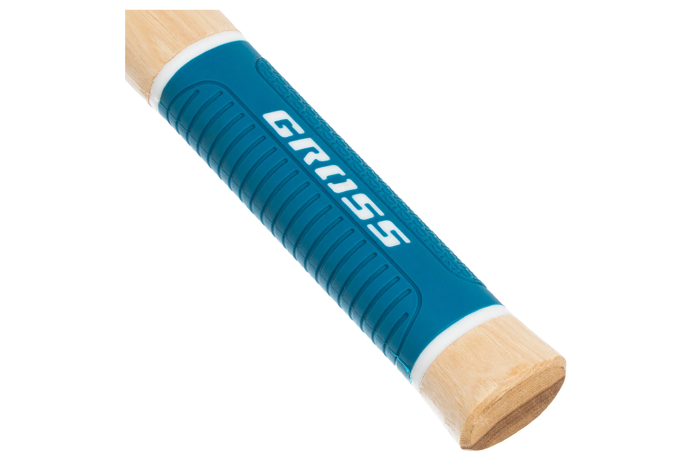 Молоток-гвоздодер GROSS American hickory 200г, угол 45, магнит, обрезиненная рукоятка 10414
