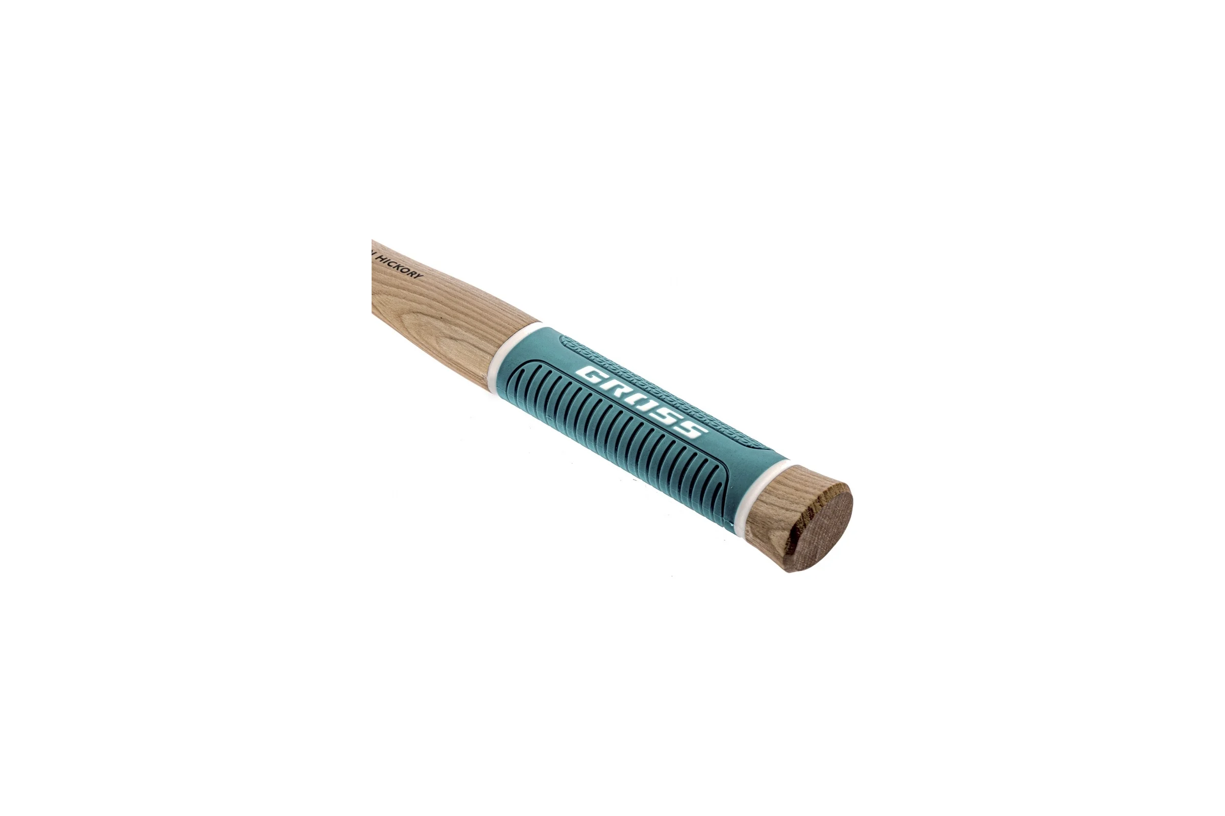 Молоток-гвоздодер GROSS American hickory 450г, угол 45, магнит, обрезиненная рукоятка 10415