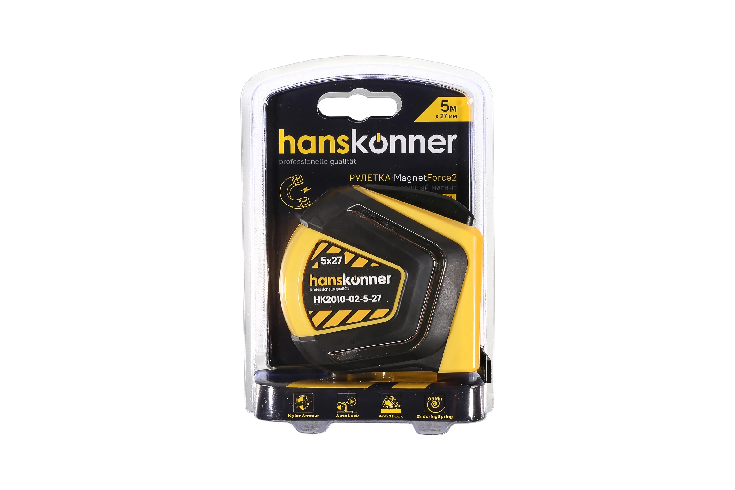Рулетка Hanskonner 5x27 HK2010-02-5-27