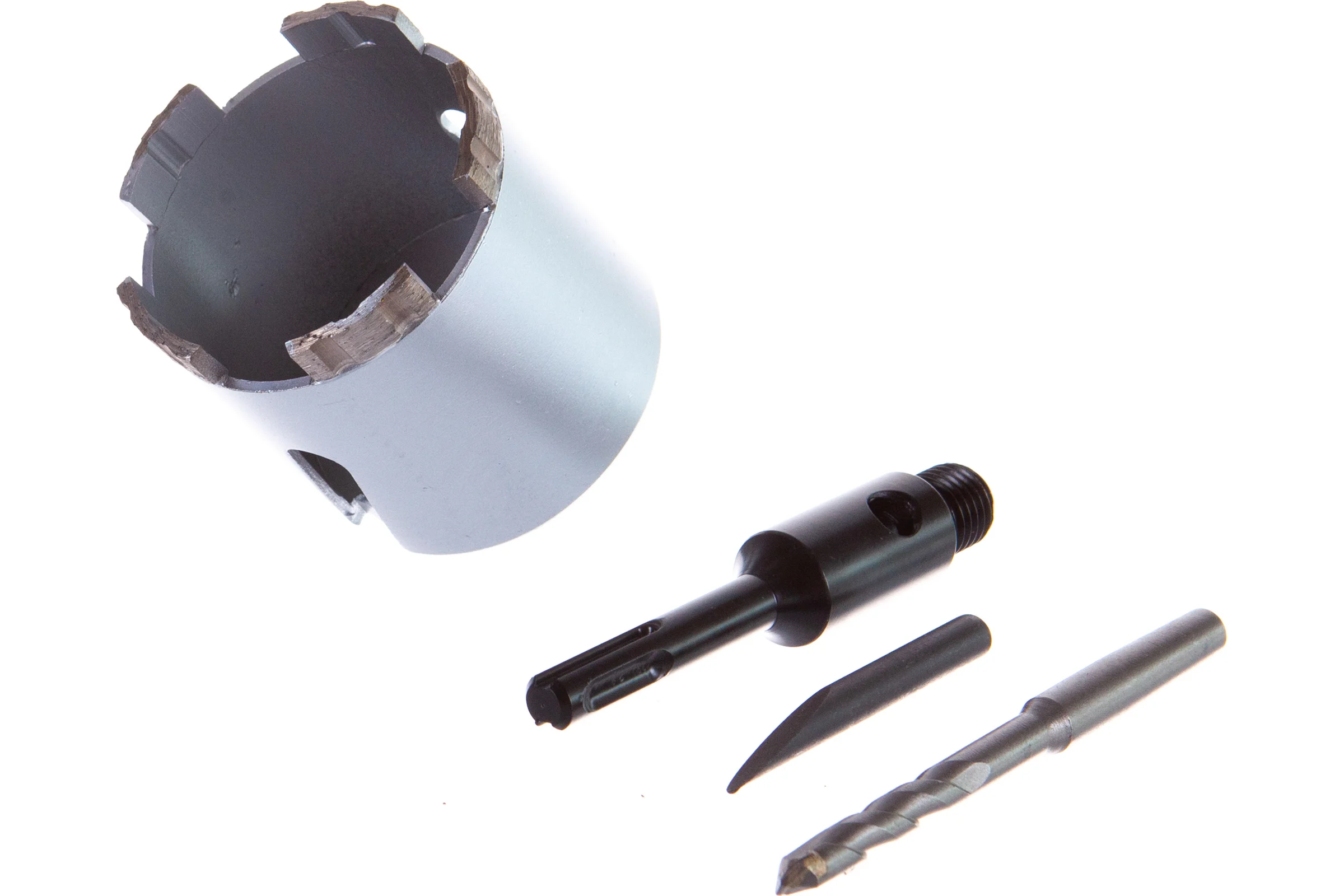 Коронка алмазная по бетону Laser Five Teeth 72 мм Hilberg HP272