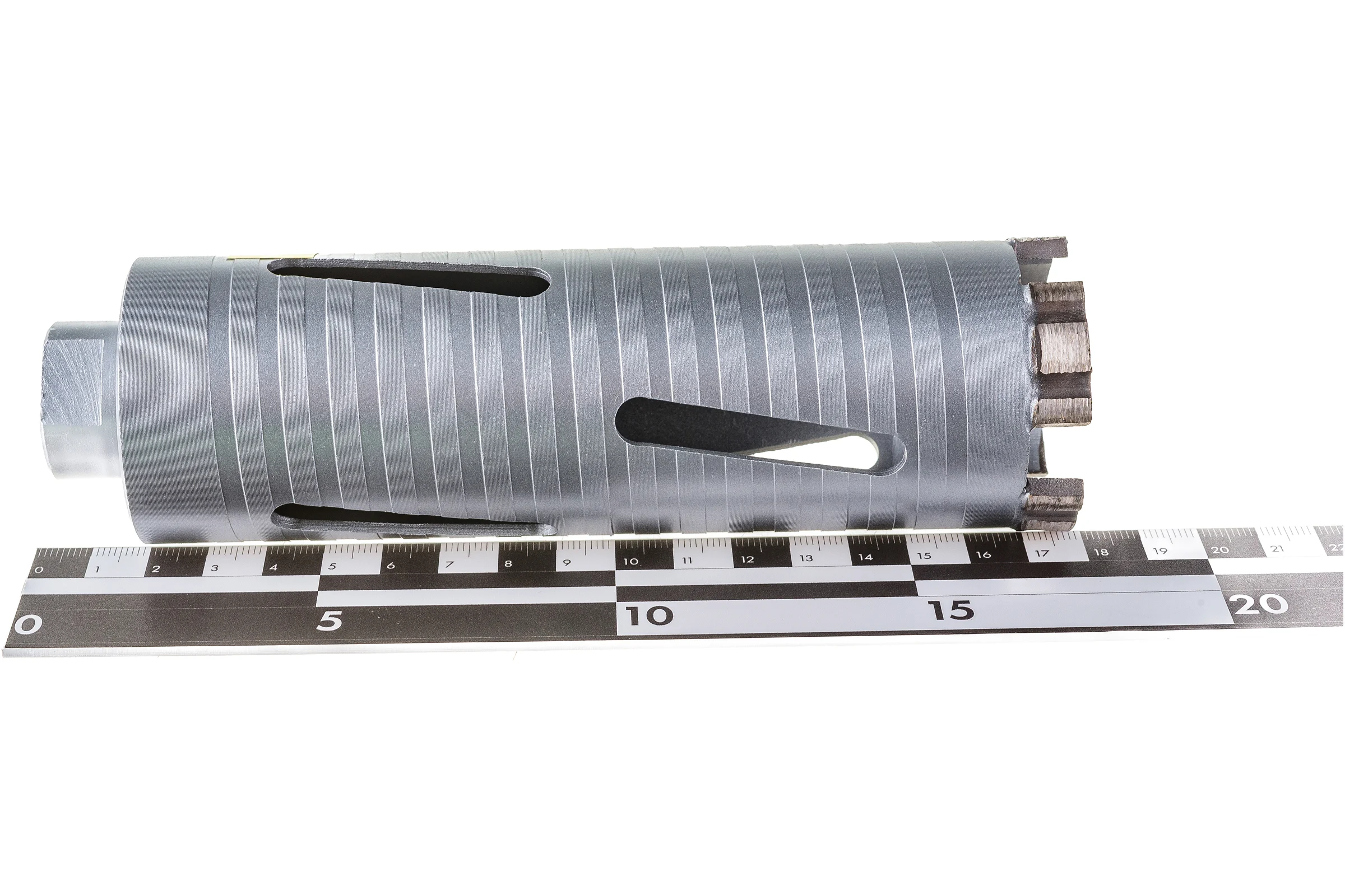 Коронка алмазная по бетону Laser Deep Drill (52х150 мм) Hilberg HD352