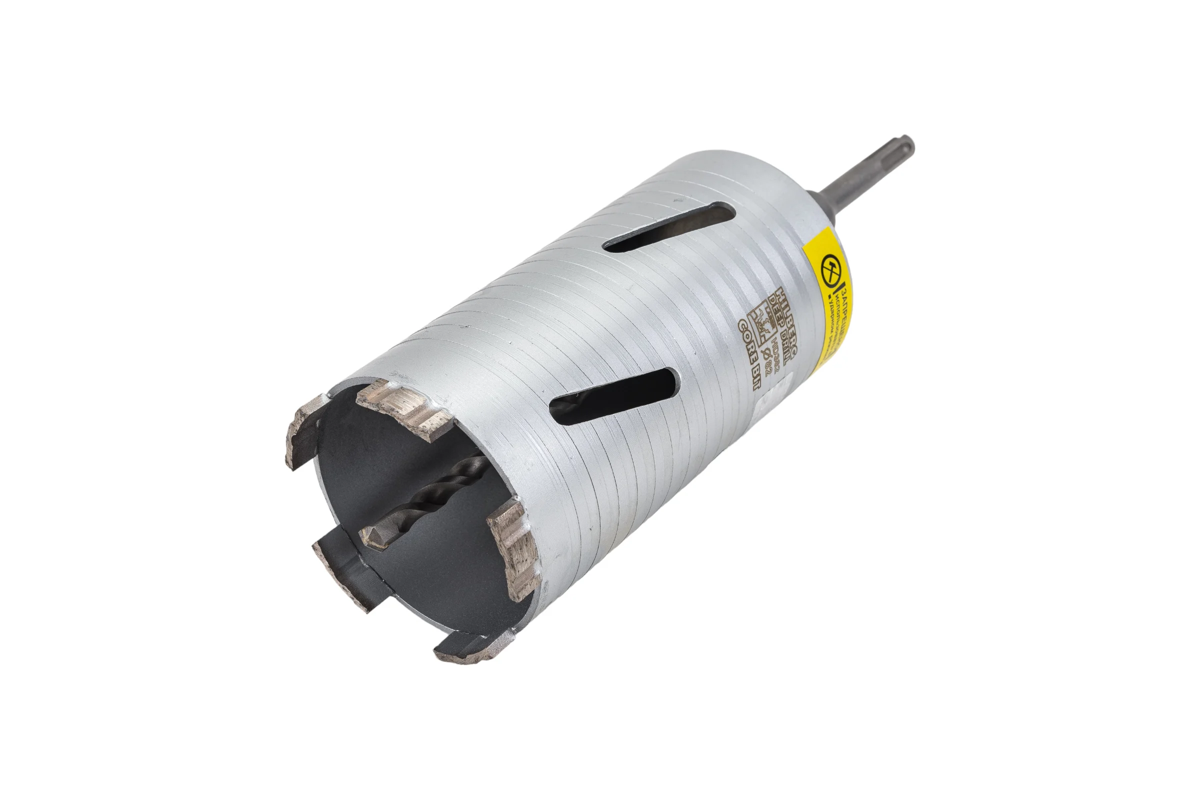 Коронка алмазная по бетону Laser Deep Drill (82х150 мм) Hilberg HD382