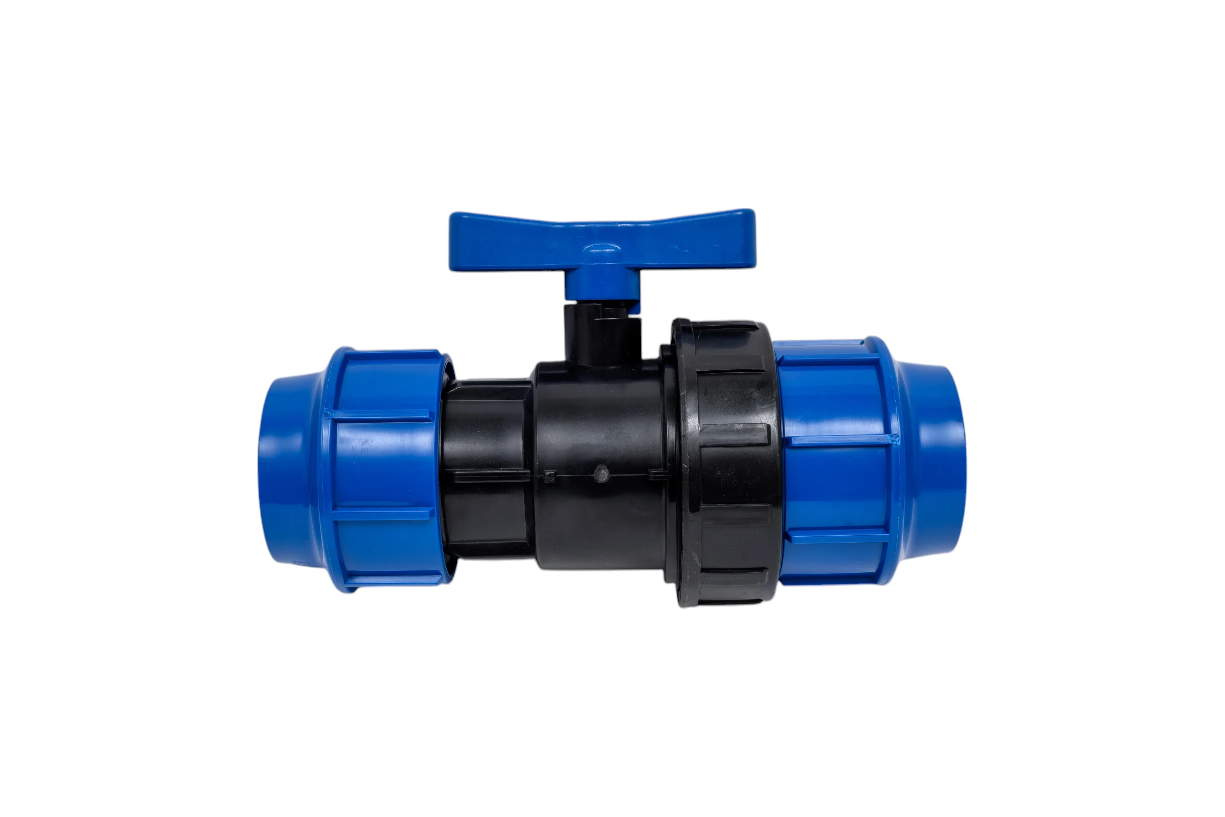 Компрессионный кран для ПЭ труб LAMMIN 63 Lm34101063063