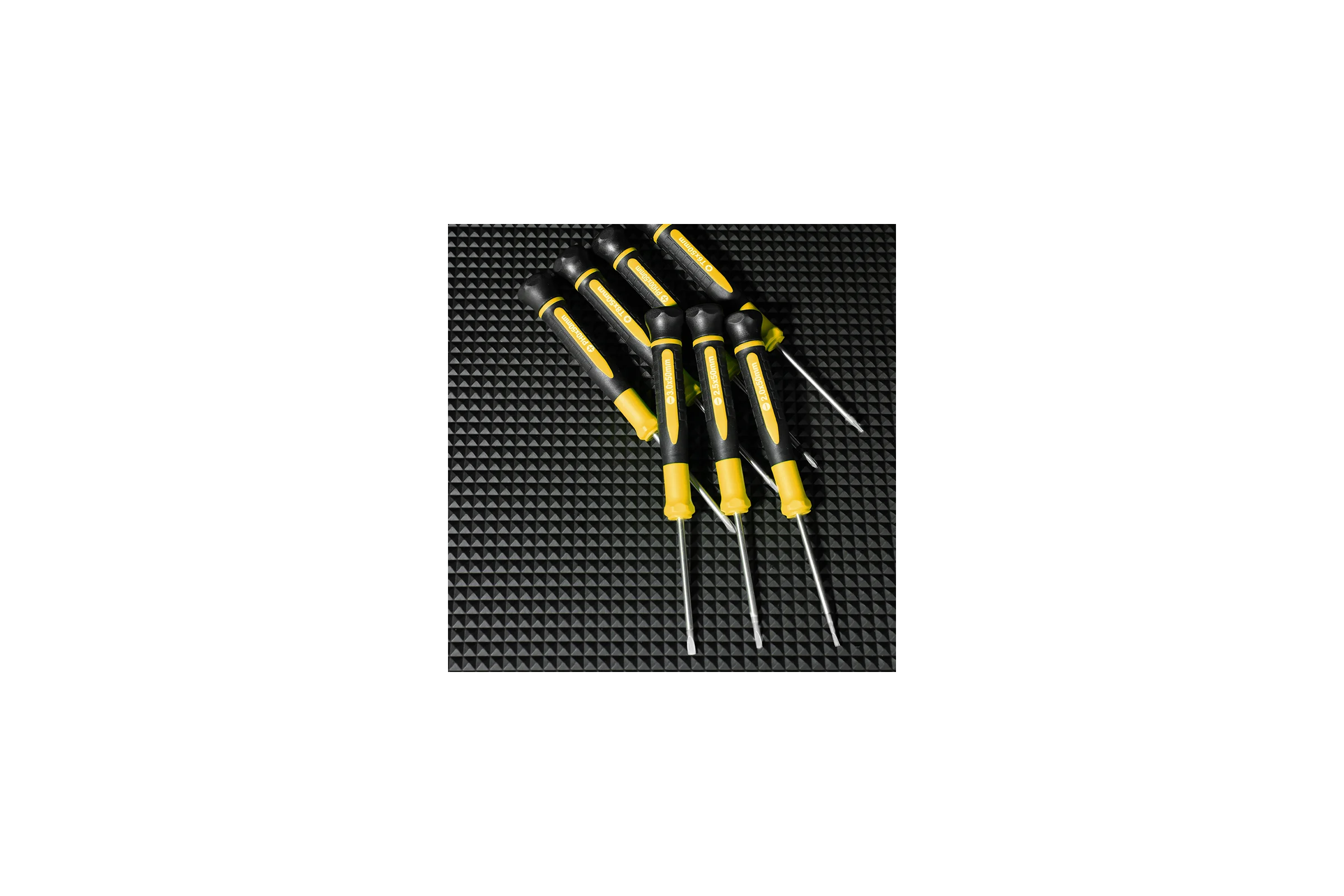 Набор прецизионных отверток DELI 7 шт (SL,PH, Torx)DL241007 (CrV сталь, пластиковый кейс) 130268