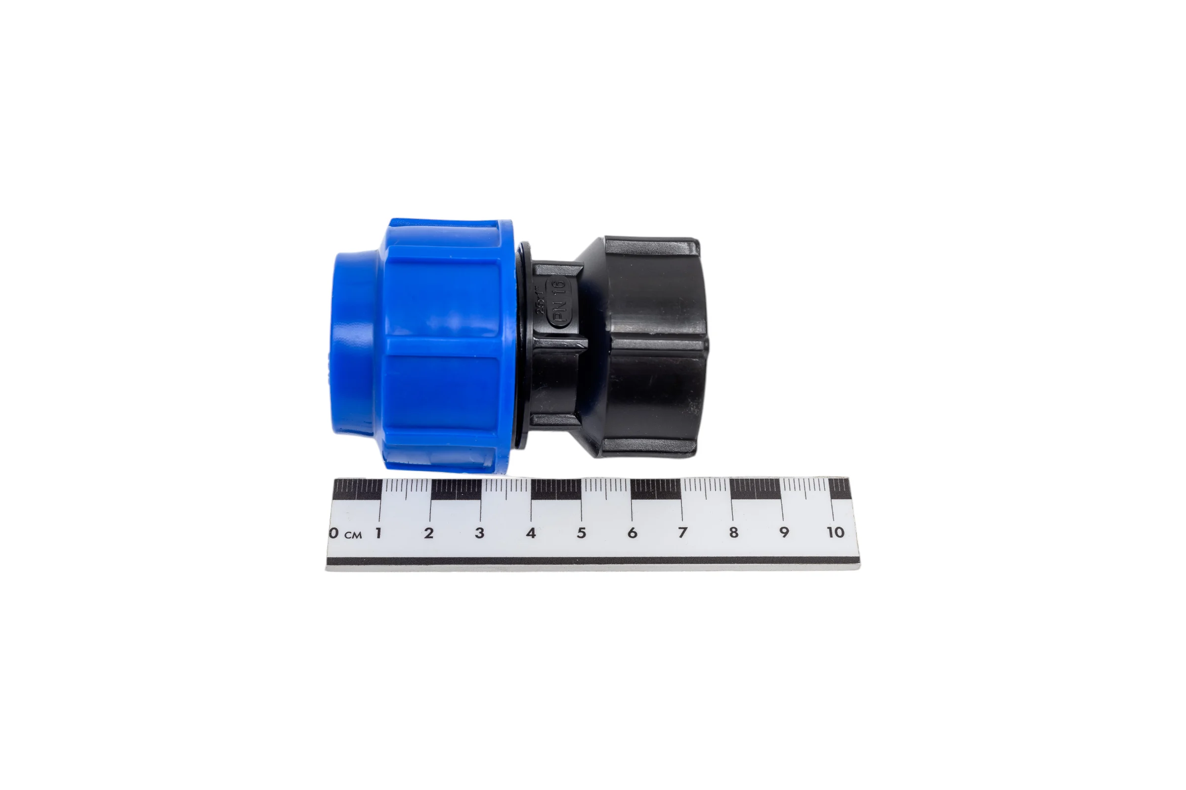 Компрессионная муфта для ПЭ труб LAMMIN вр 25x1" Lm34004025025