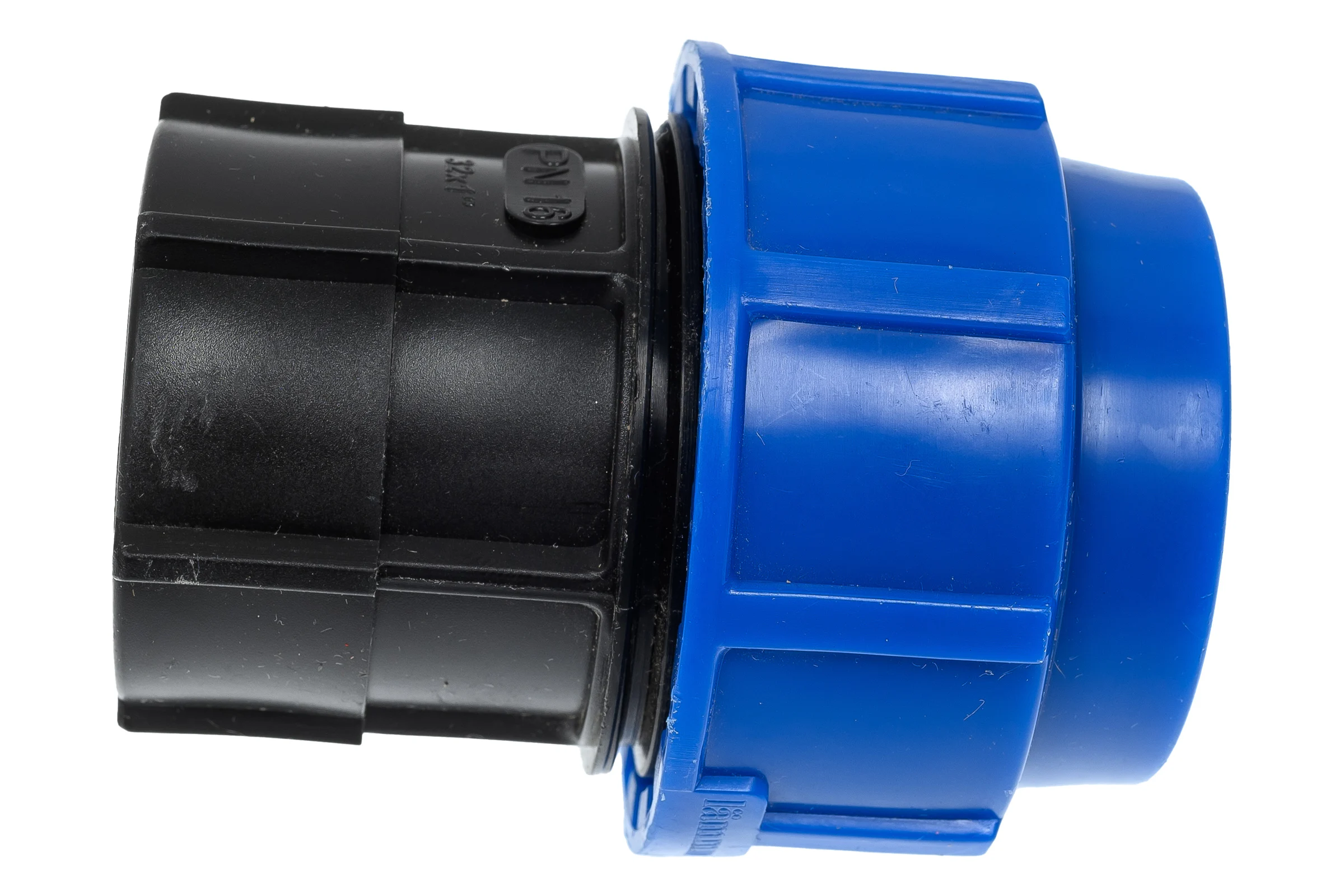 Компрессионная муфта для ПЭ труб LAMMIN вр 32x1" Lm34004032025