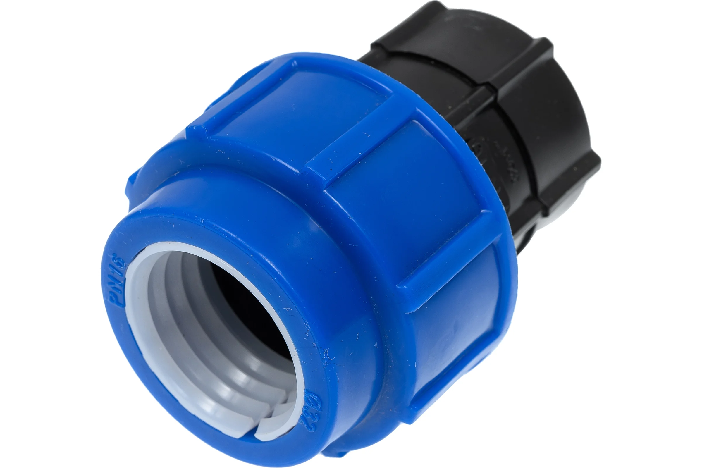 Компрессионная муфта для ПЭ труб LAMMIN вр 32x1" Lm34004032025