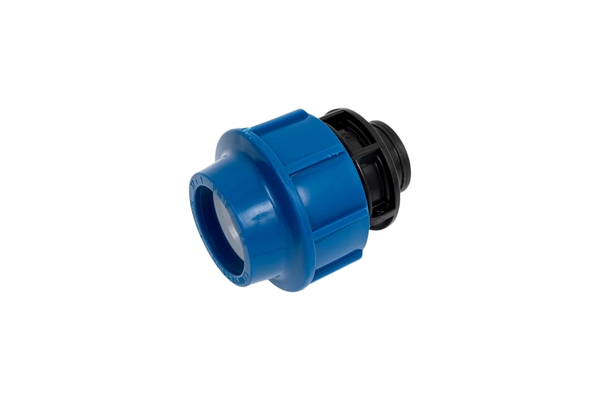 Муфта компрессионная для ПЭ труб вр LAMMIN 32x1/2" Lm34104032015