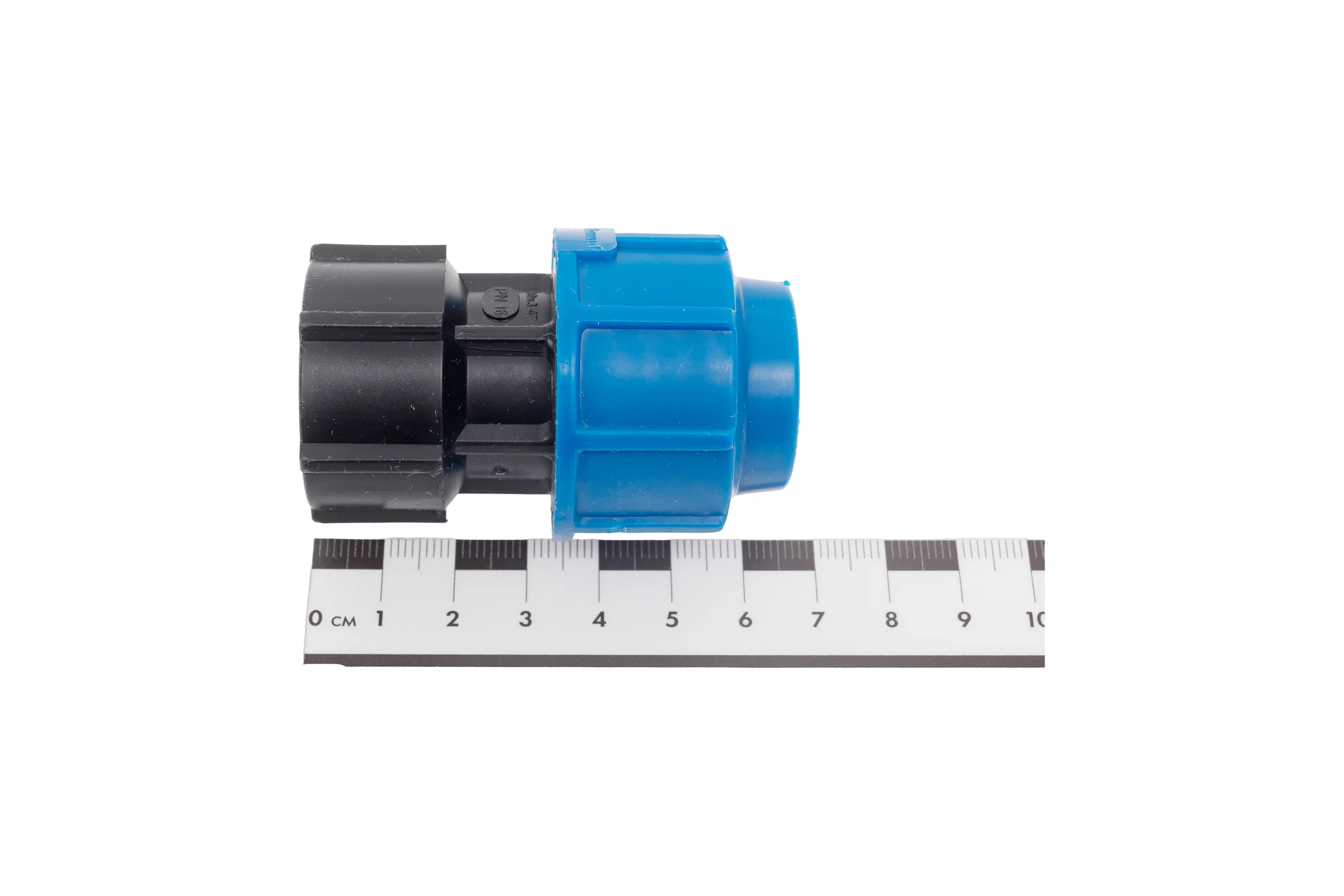 Компрессионная муфта для ПЭ труб LAMMIN вр 20x3/4" Lm34004020020