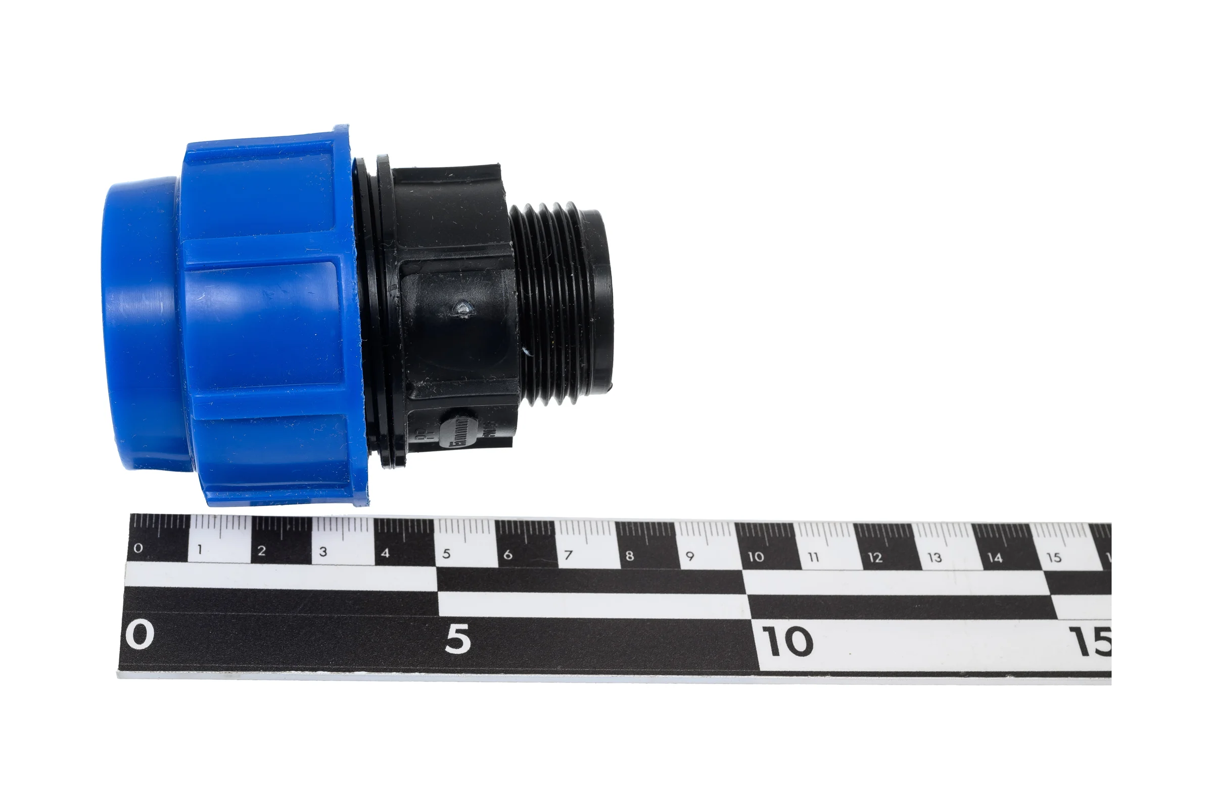 Компрессионная муфта для ПЭ труб LAMMIN нр 32x1" Lm34003032025