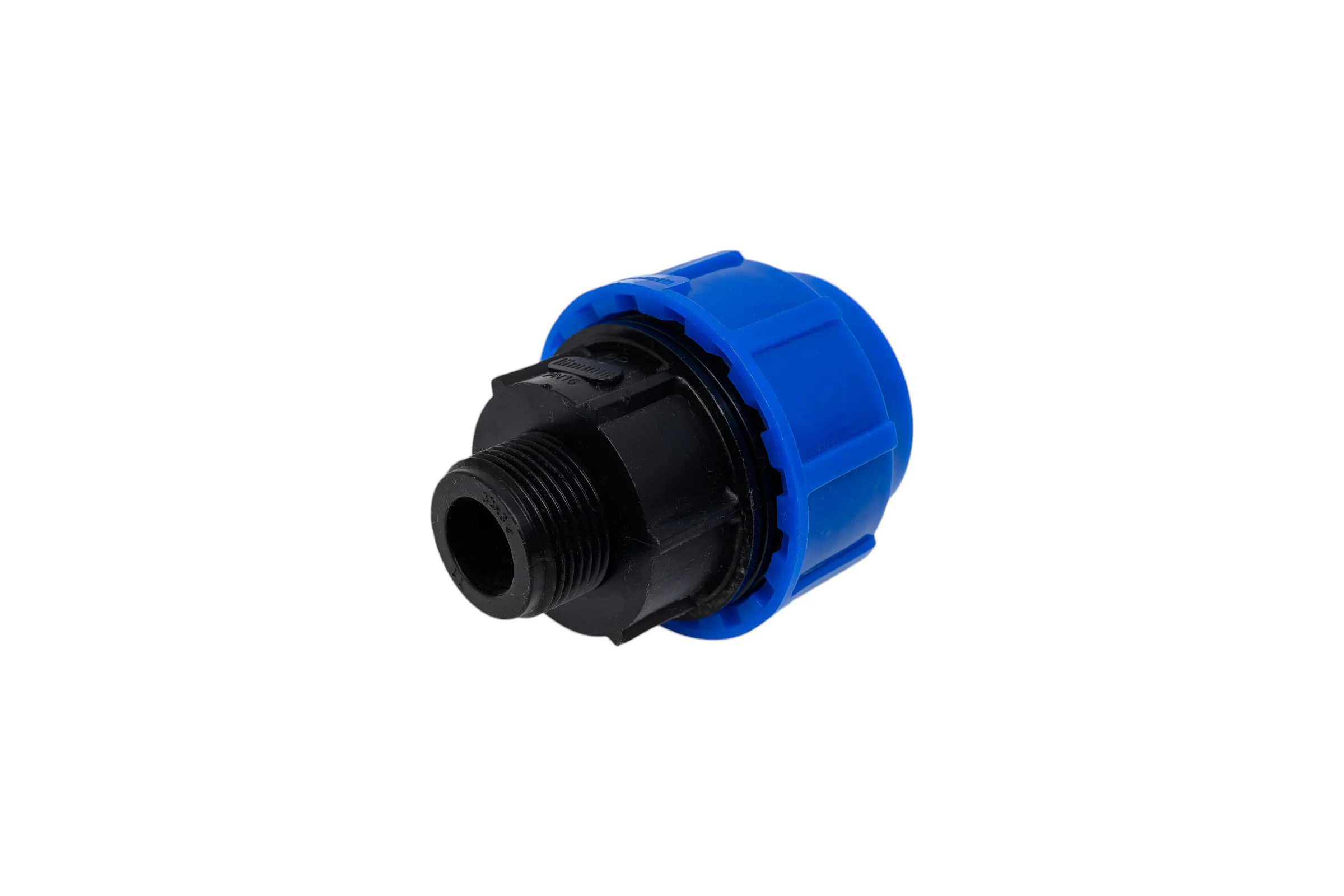 Компрессионная муфта для ПЭ труб LAMMIN нр 32x3/4" Lm34003032020