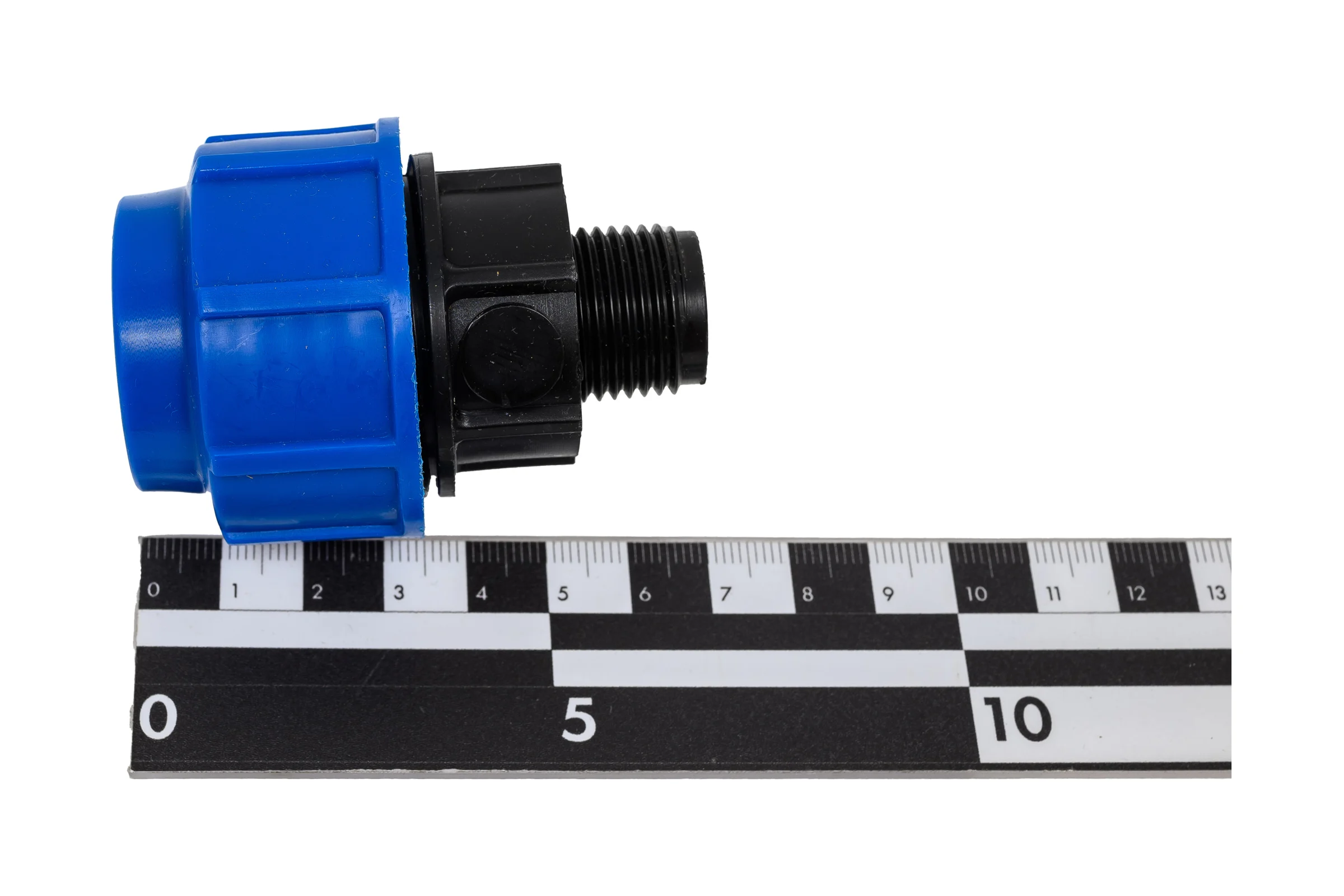 Компрессионная муфта для ПЭ труб LAMMIN нр 25x1/2" Lm34003025015