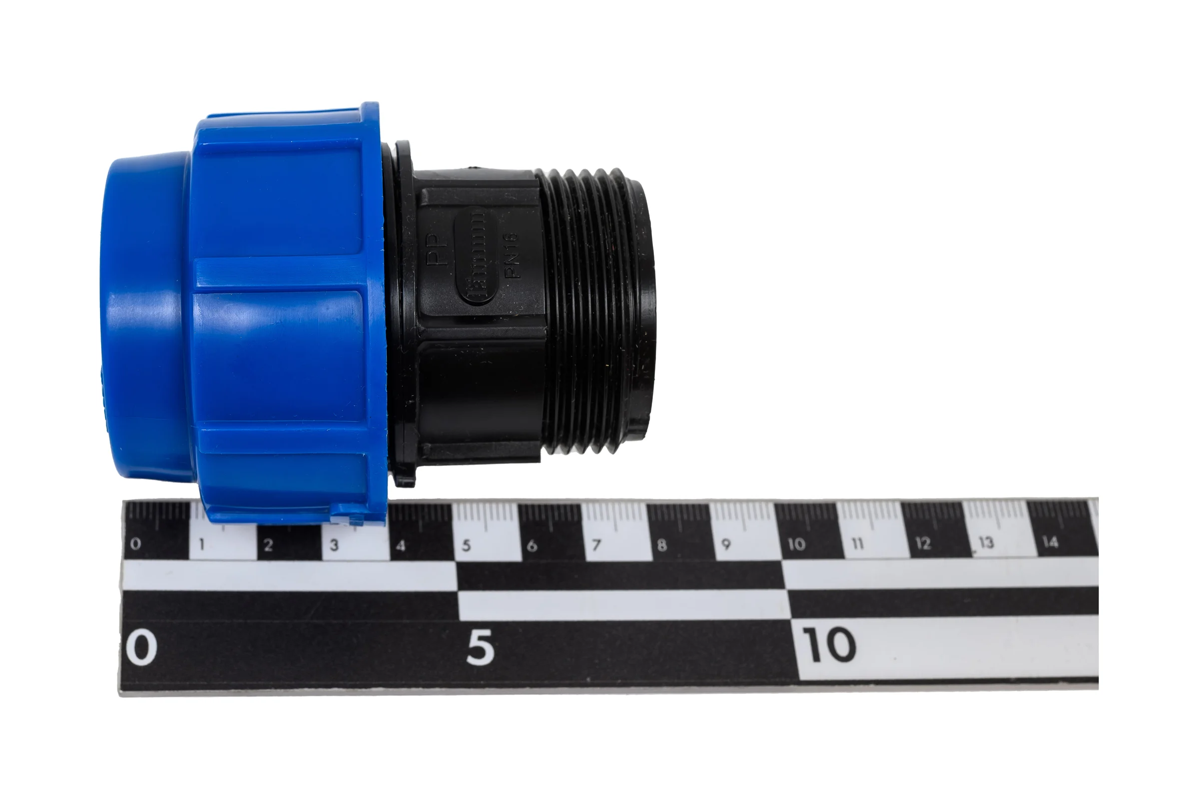 Компрессионная муфта для ПЭ труб LAMMIN нр 32x1 1/4" Lm34003032032