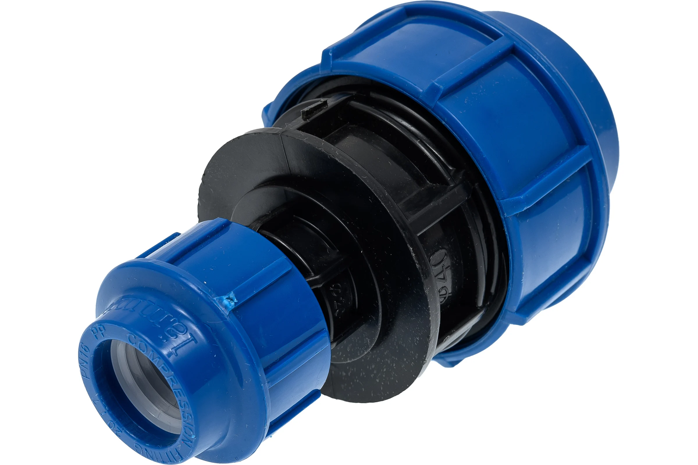 Муфта компрес. для пэ труб LAMMIN, 40x20 Lm34105040020