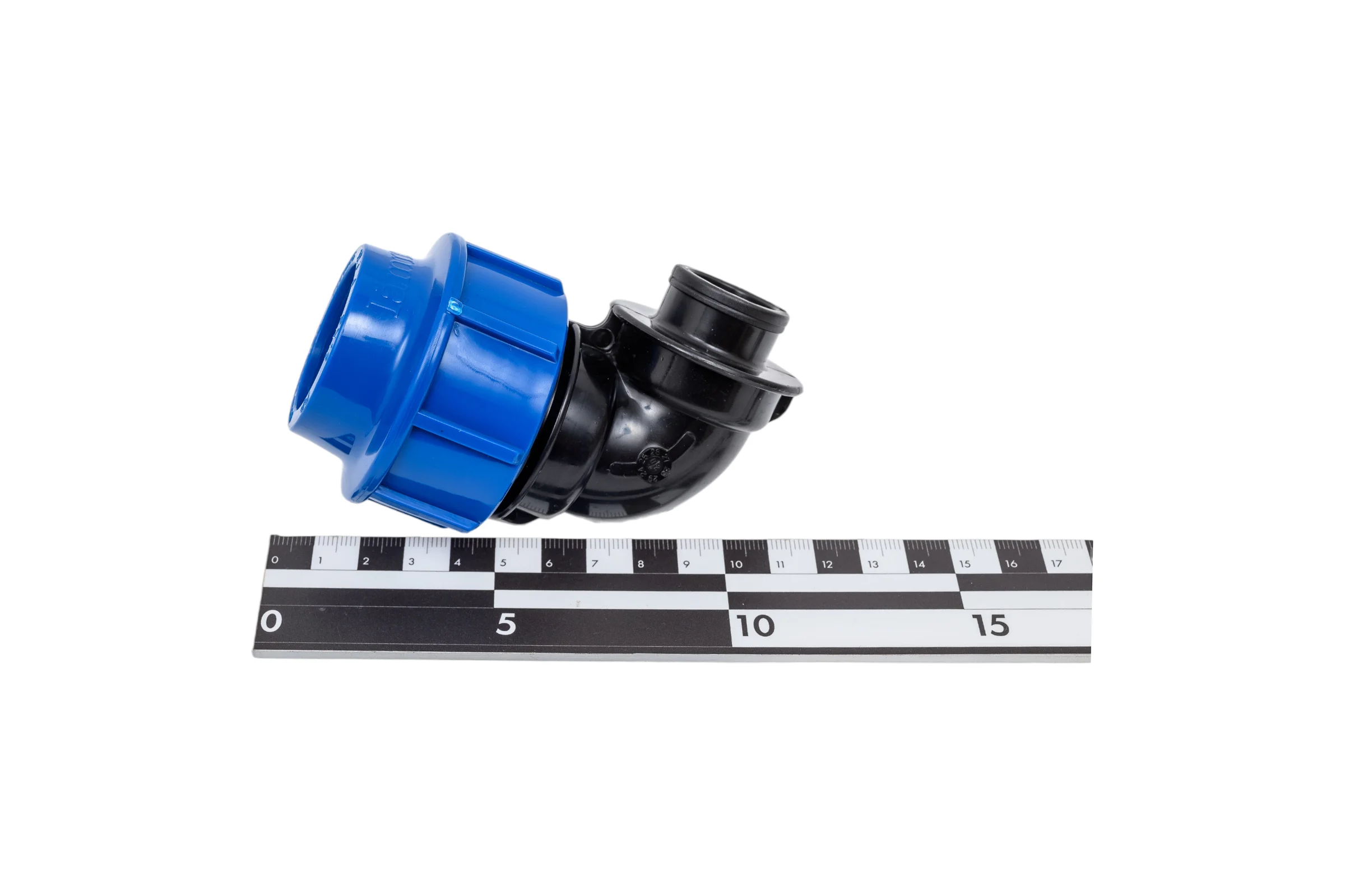 Отвод компрес. для пэ труб вр LAMMIN 32x1/2" Lm34107032015
