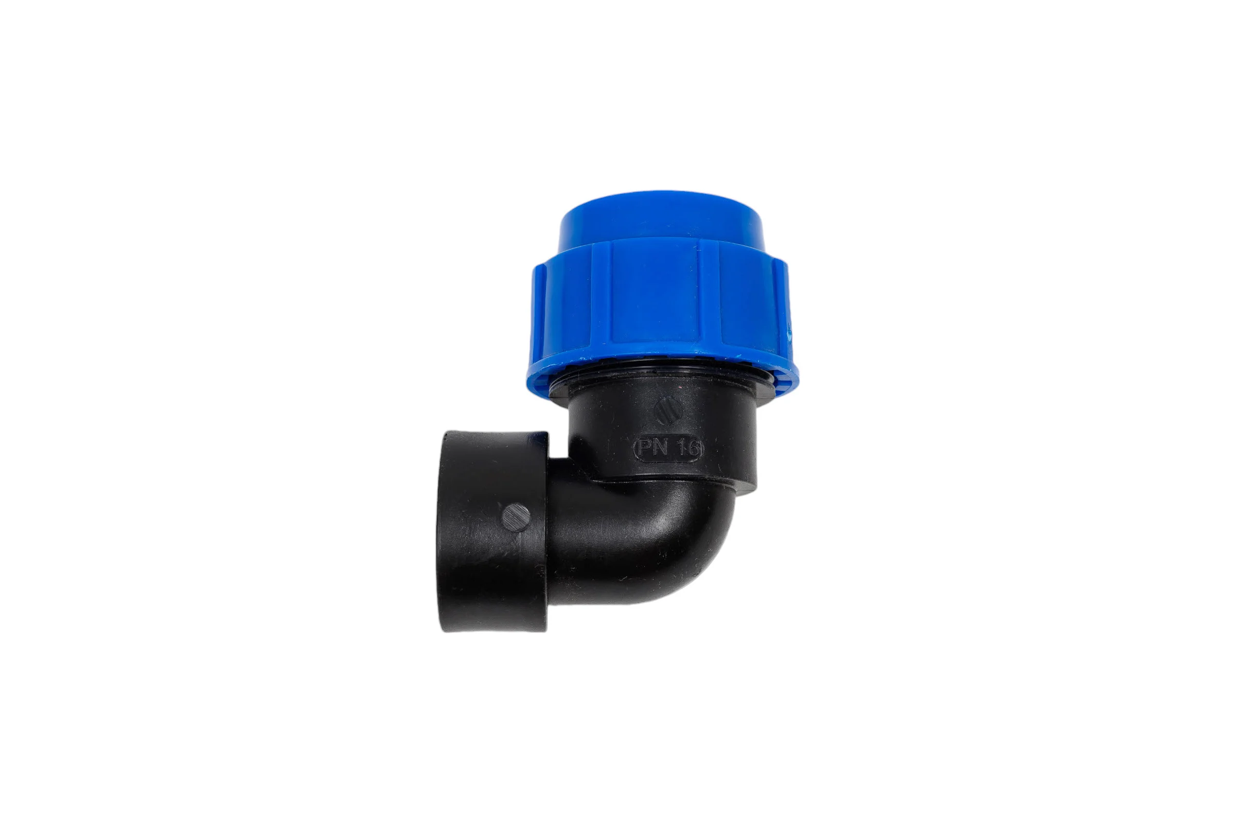 Компрессионный отвод для ПЭ труб LAMMIN вр 25x1/2" Lm34007025015