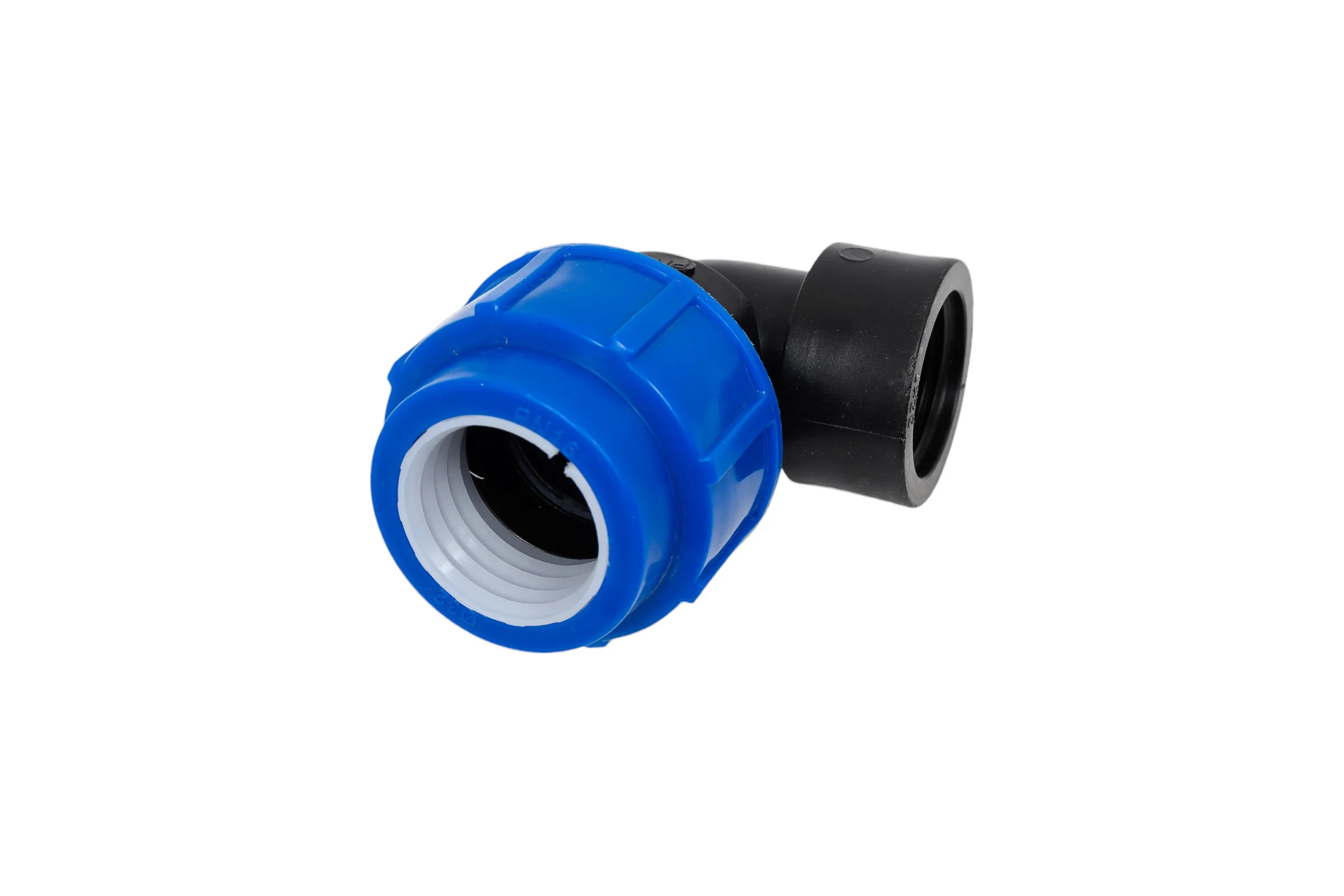 Компрессионный отвод для ПЭ труб LAMMIN вр 25x1" Lm34007025025