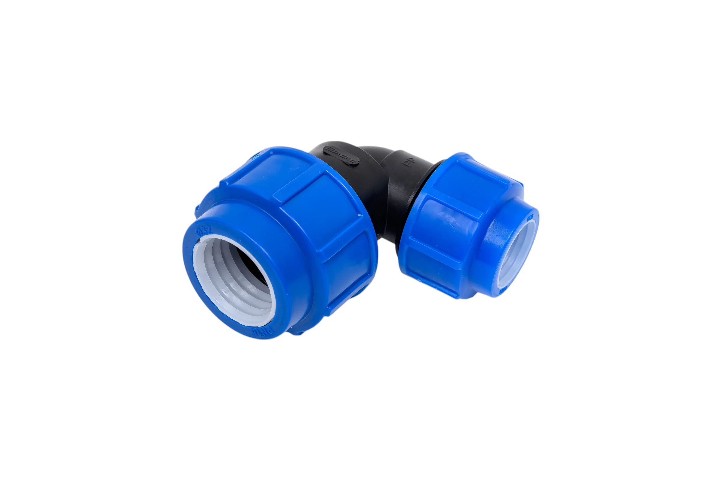 Компрессионный отвод для ПЭ труб LAMMIN 32x25 Lm34010032025