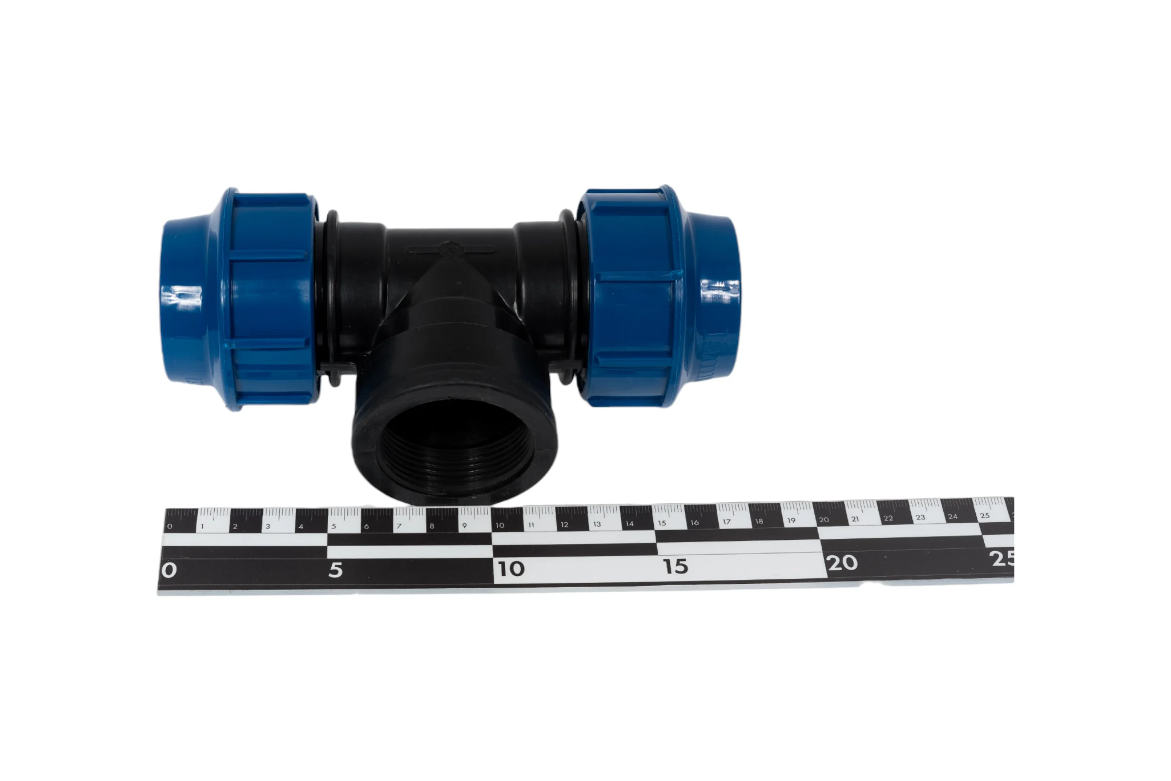 Тройник компрес. для пэ труб вр LAMMIN 40x1 1/2" Lm34112404040