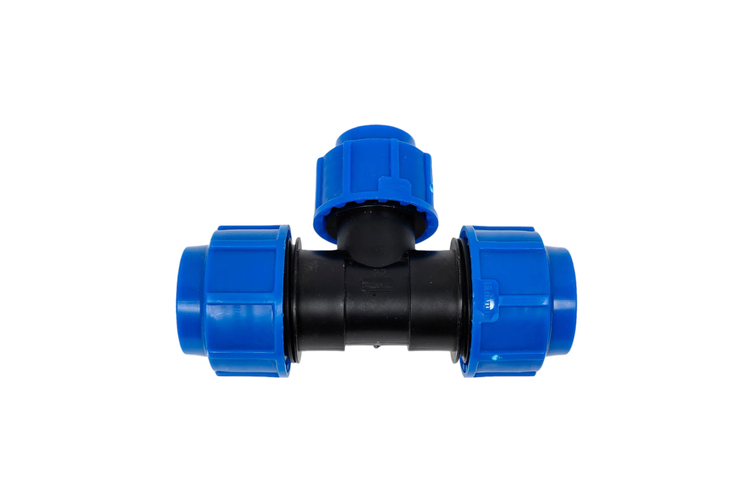 Тройник компрессионный для полиэтиленовых труб LAMMIN 25x20x25 120/15 Lm34011252025
