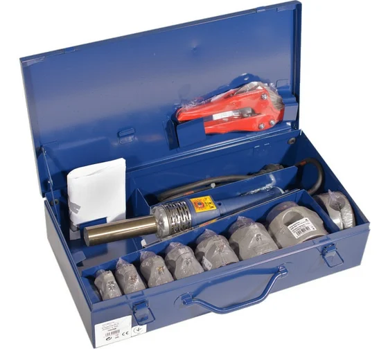 Комплект для сварки полипропиленовых труб DYTRON DT TraceWeld PROFI P-4a 650 W, blue 4105