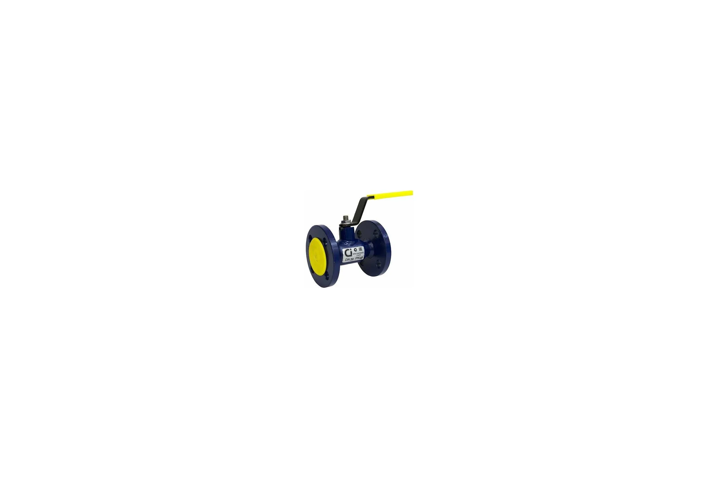 Шаровой кран Ci 11с67п DN 20 PN 40 (фланцевый) ТТ000013370