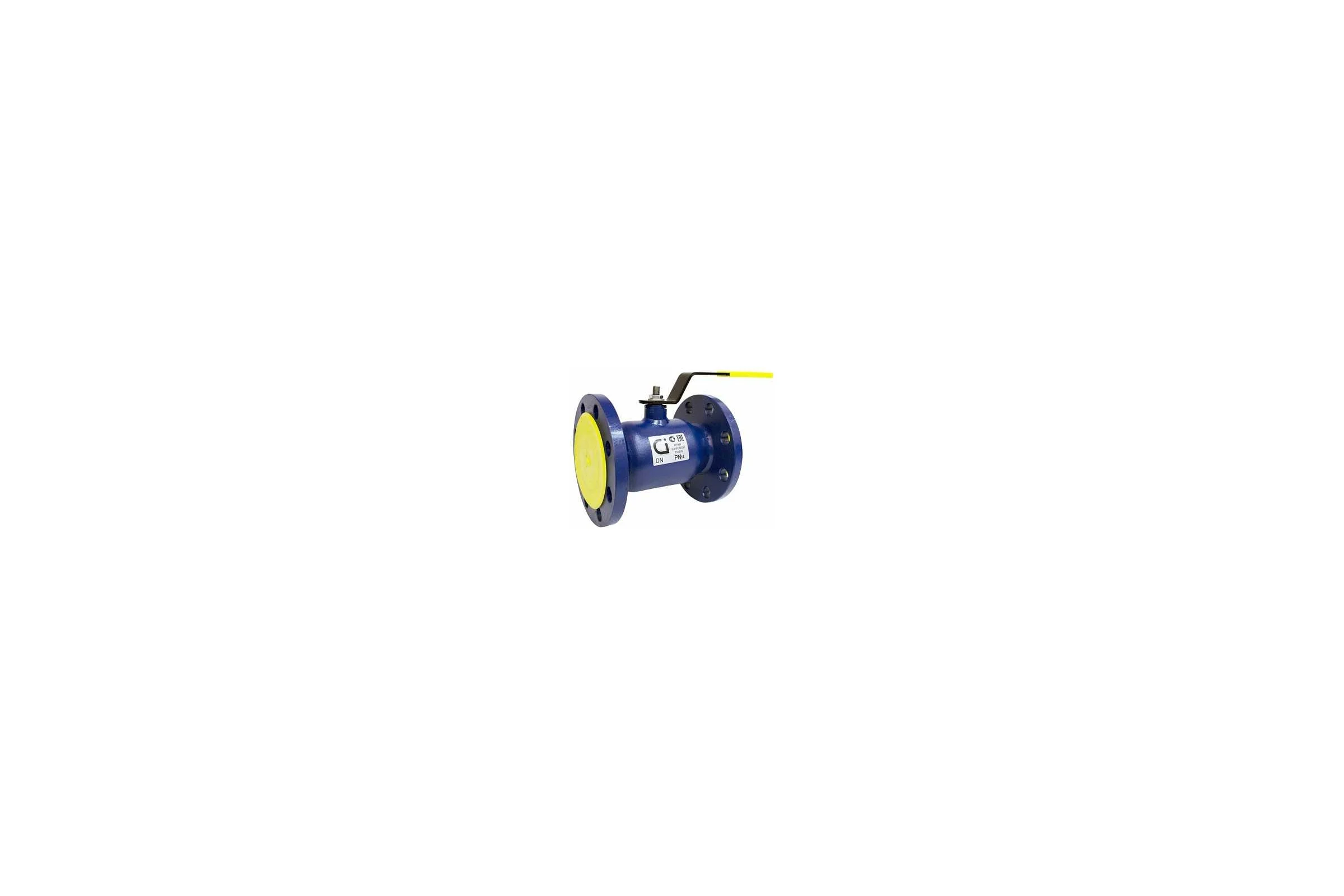 Шаровой кран Ci 11с67п DN 80 PN 16 (фланцевый) ТТ000013376