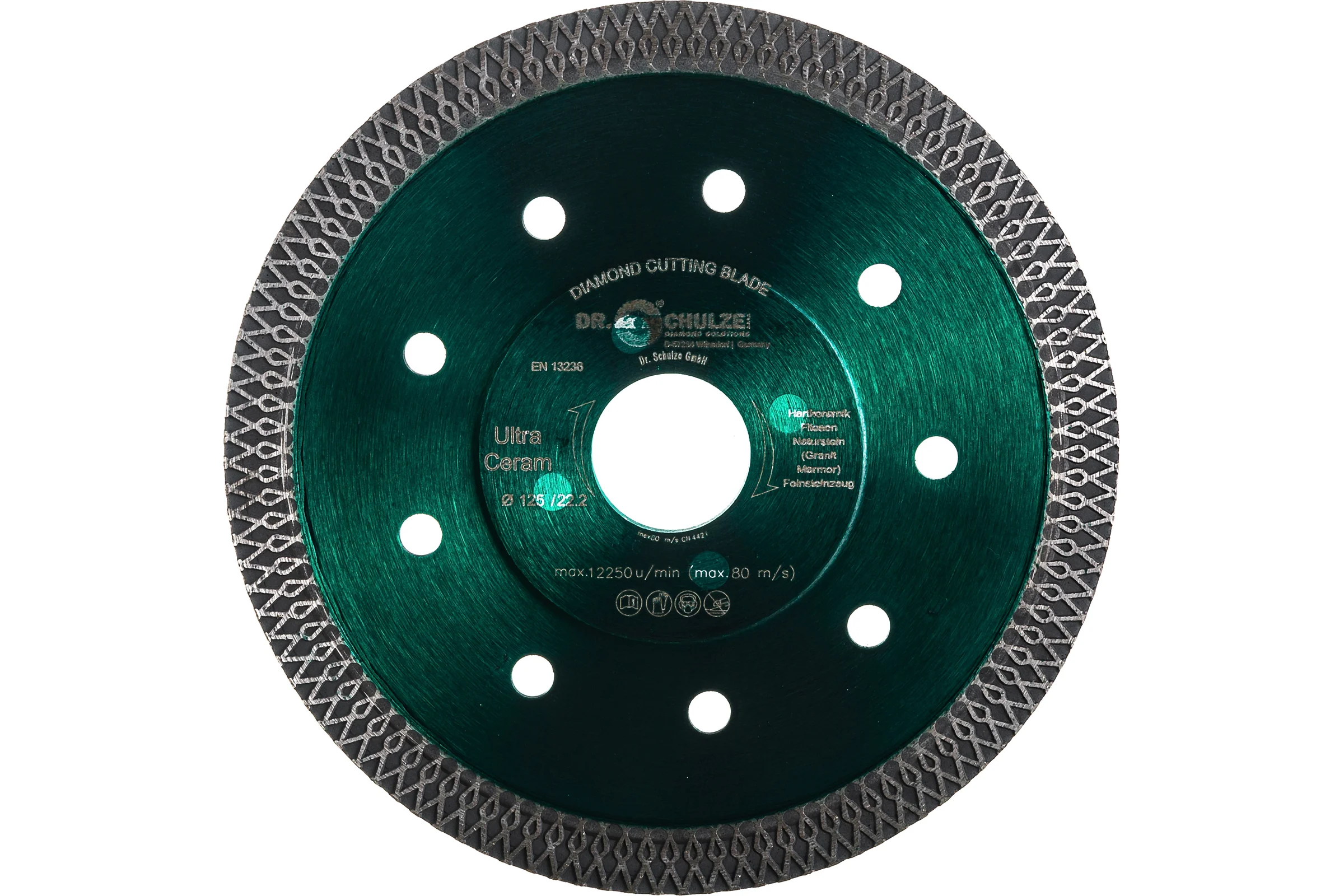 Диск алмазный Ultra Ceram (125х22.2 мм) DR.SCHULZE TS25000206