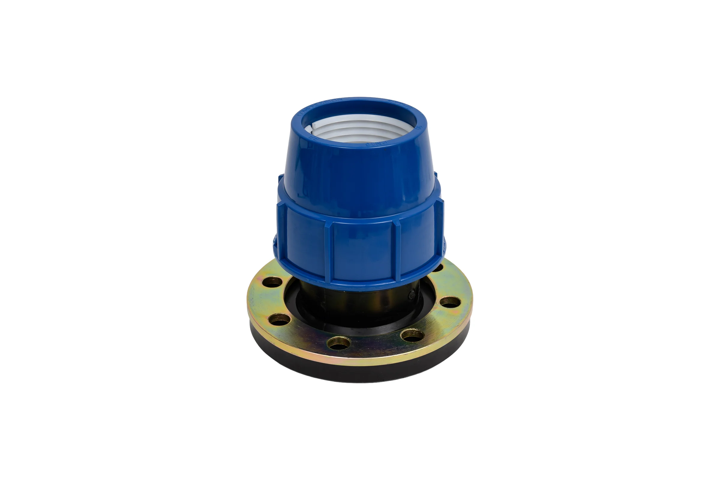 Фланец компрессионный для пэ труб LAMMIN 90 x ду80(3") Lm34015090075