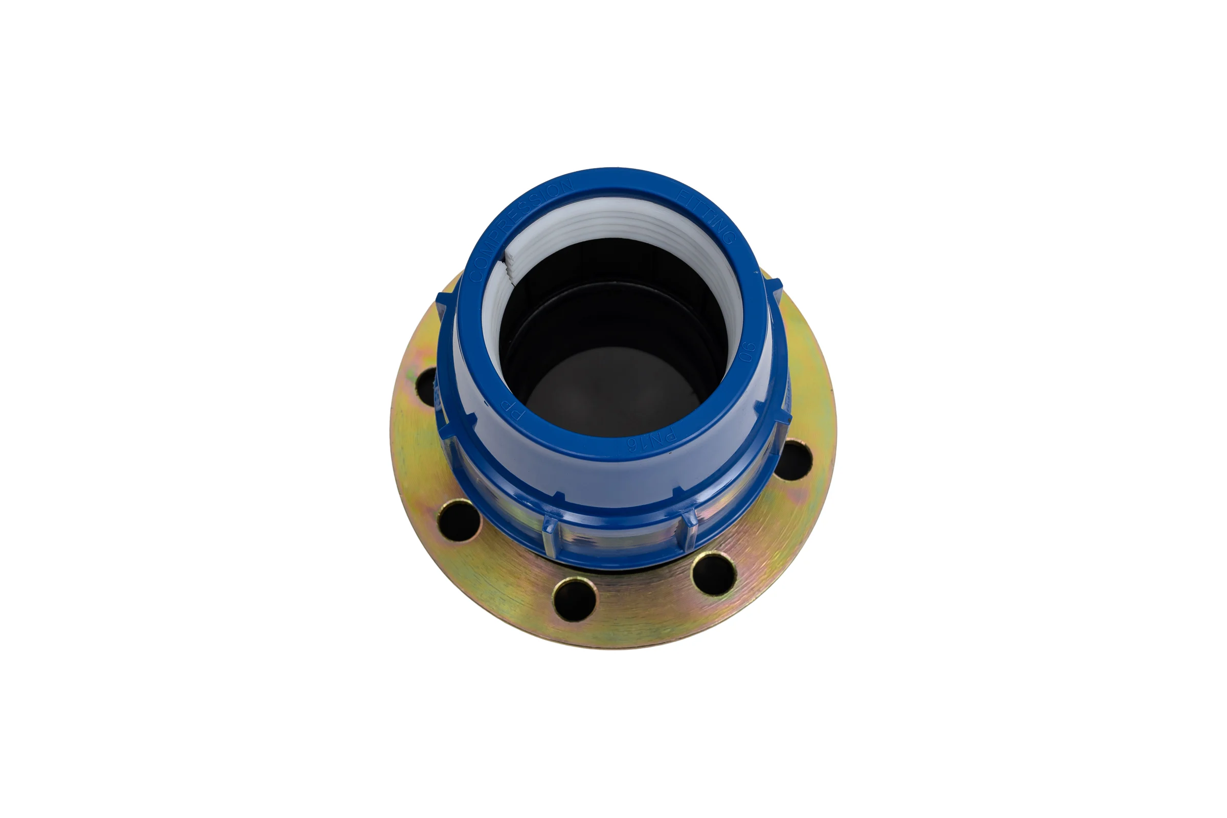 Фланец компрессионный для пэ труб LAMMIN 90 x ду80(3") Lm34015090075