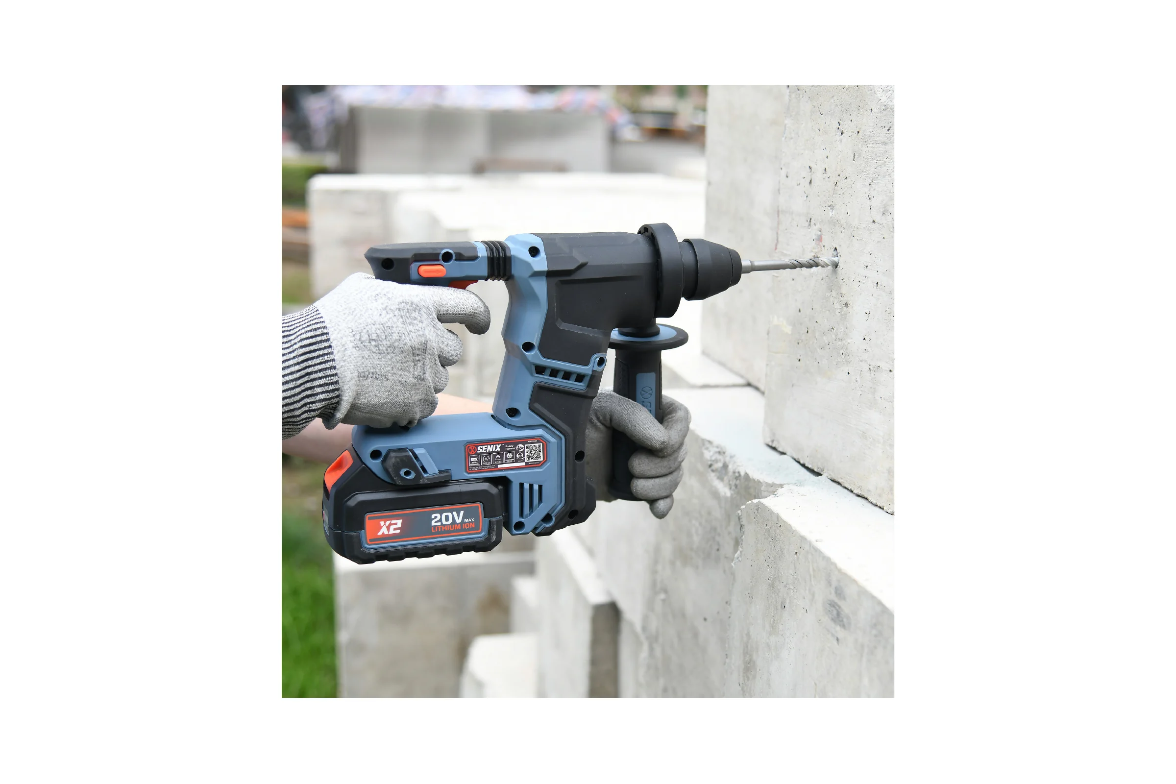 Аккумуляторный перфоратор SENIX PDRX2-M2-EU