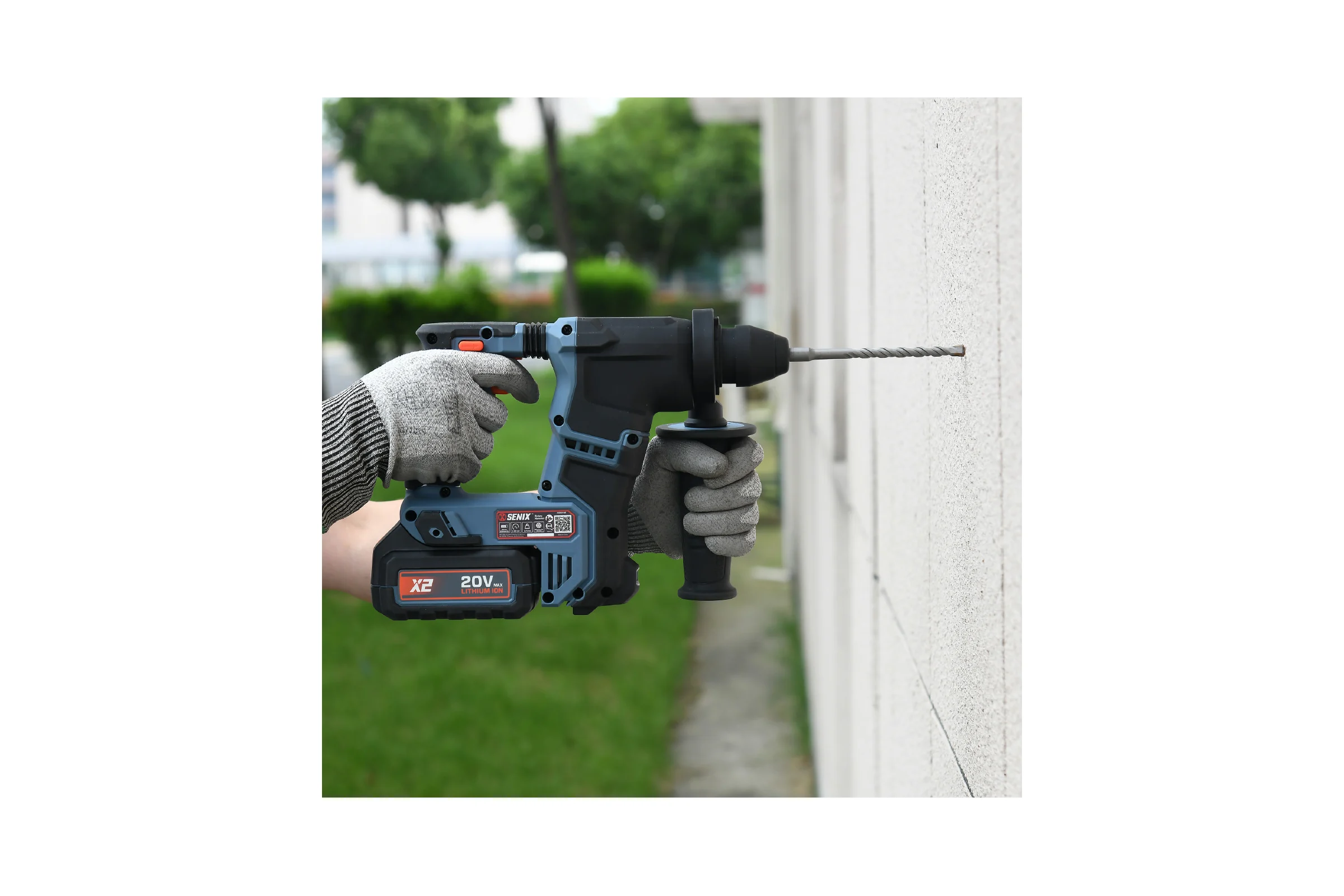 Аккумуляторный перфоратор SENIX PDRX2-M2-EU