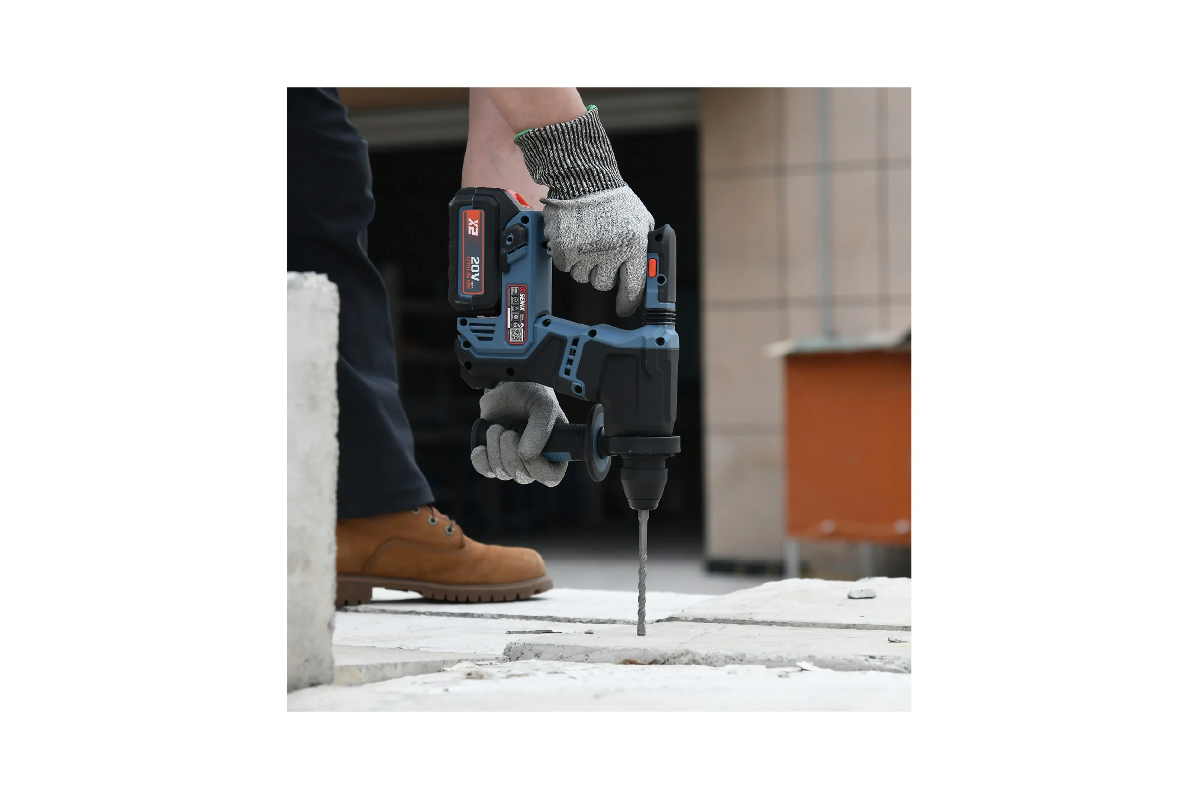 Аккумуляторный перфоратор SENIX PDRX2-M2-EU