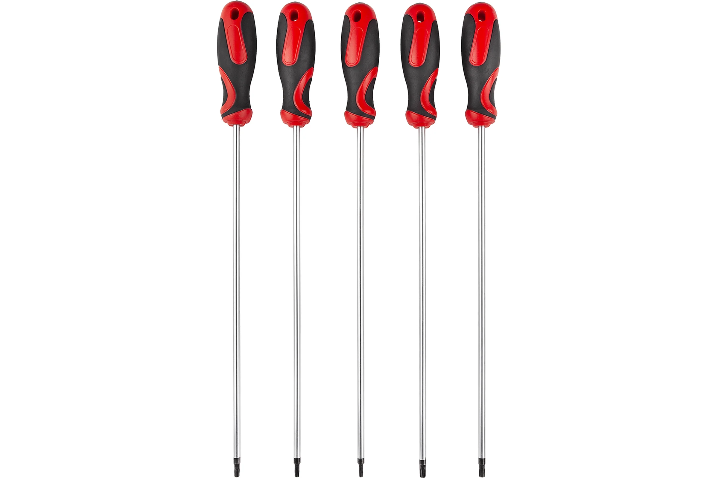 Набор отверток экстрадлинных AV Steel TORX TH15-TH30, 300 мм, 5 предметов AV-921085