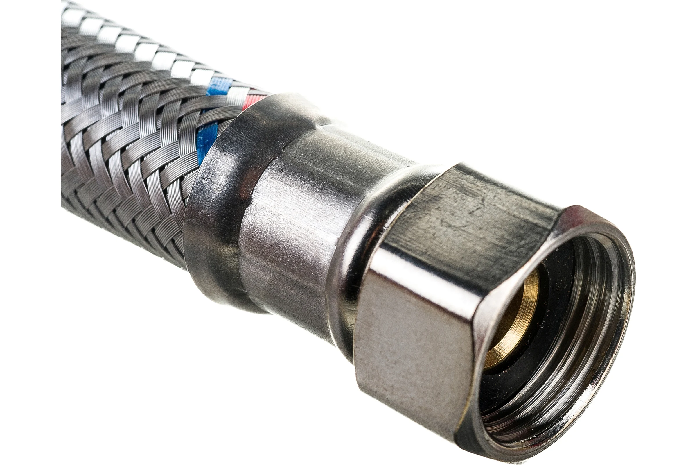 Гибкая подводка для воды TР-сантехника гигант из нержавеющей стали. 60см в/н 1/2 26478