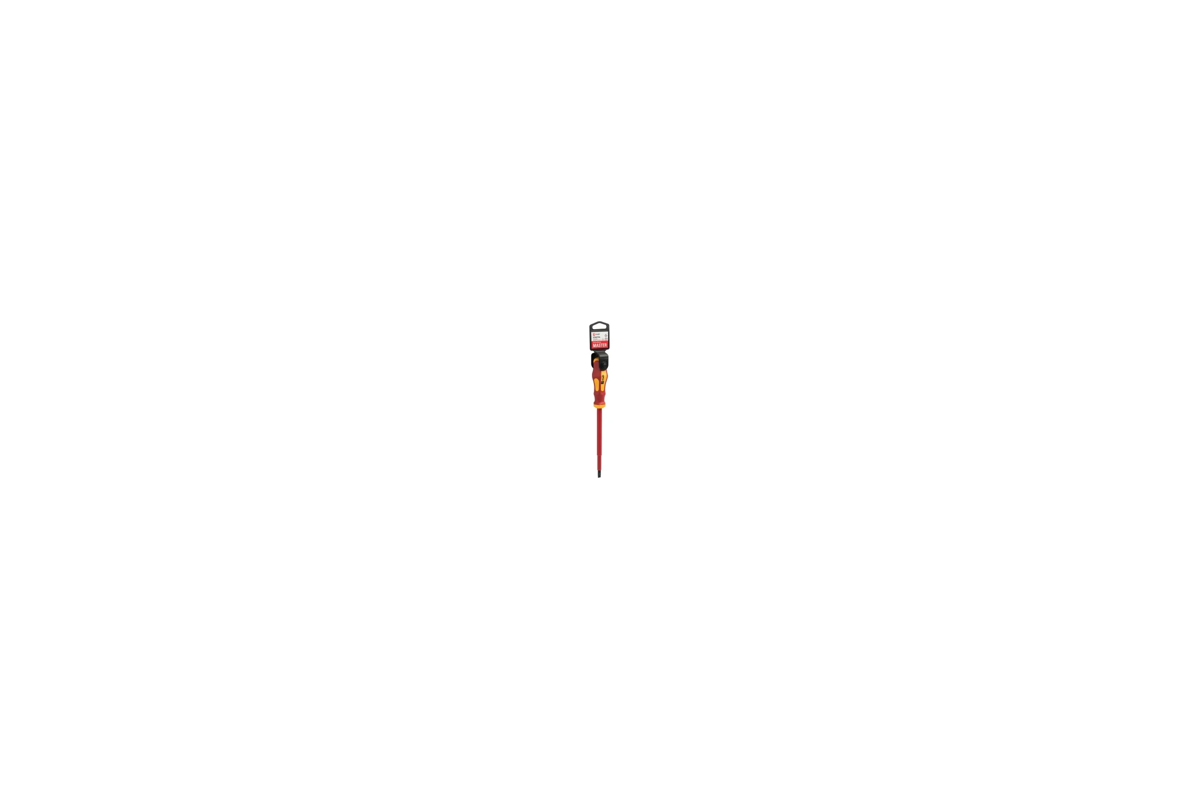 Отвертка EKF Master SL6.5x150 мм 1000В Basic sl-6.5-150-mas-in