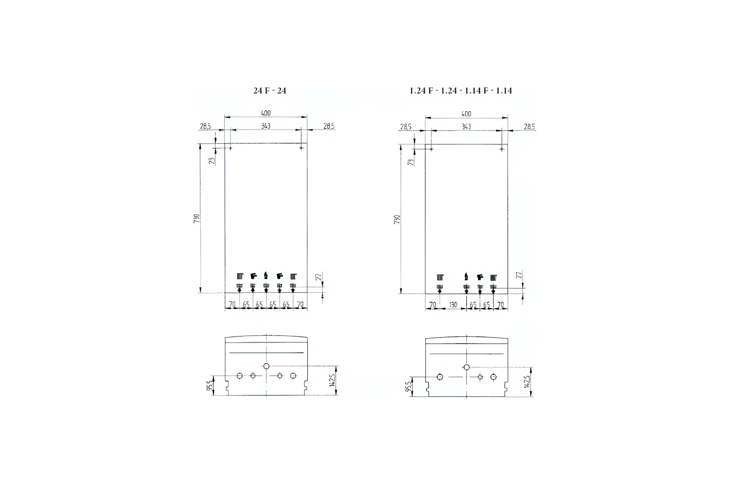 Газовый настенный котел Baxi ECO Four 24 F CSE46624354-