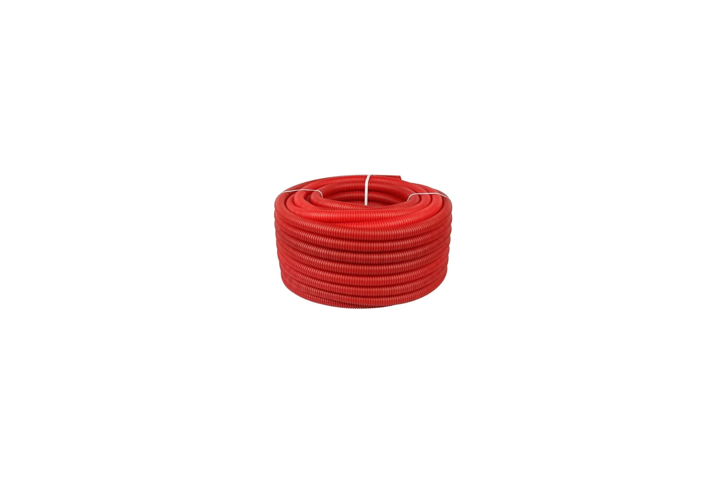 Труба гофрированная BYR PEX 50 в бухтах по 30м (для БИР ПЕКС Д32) красная 0 655