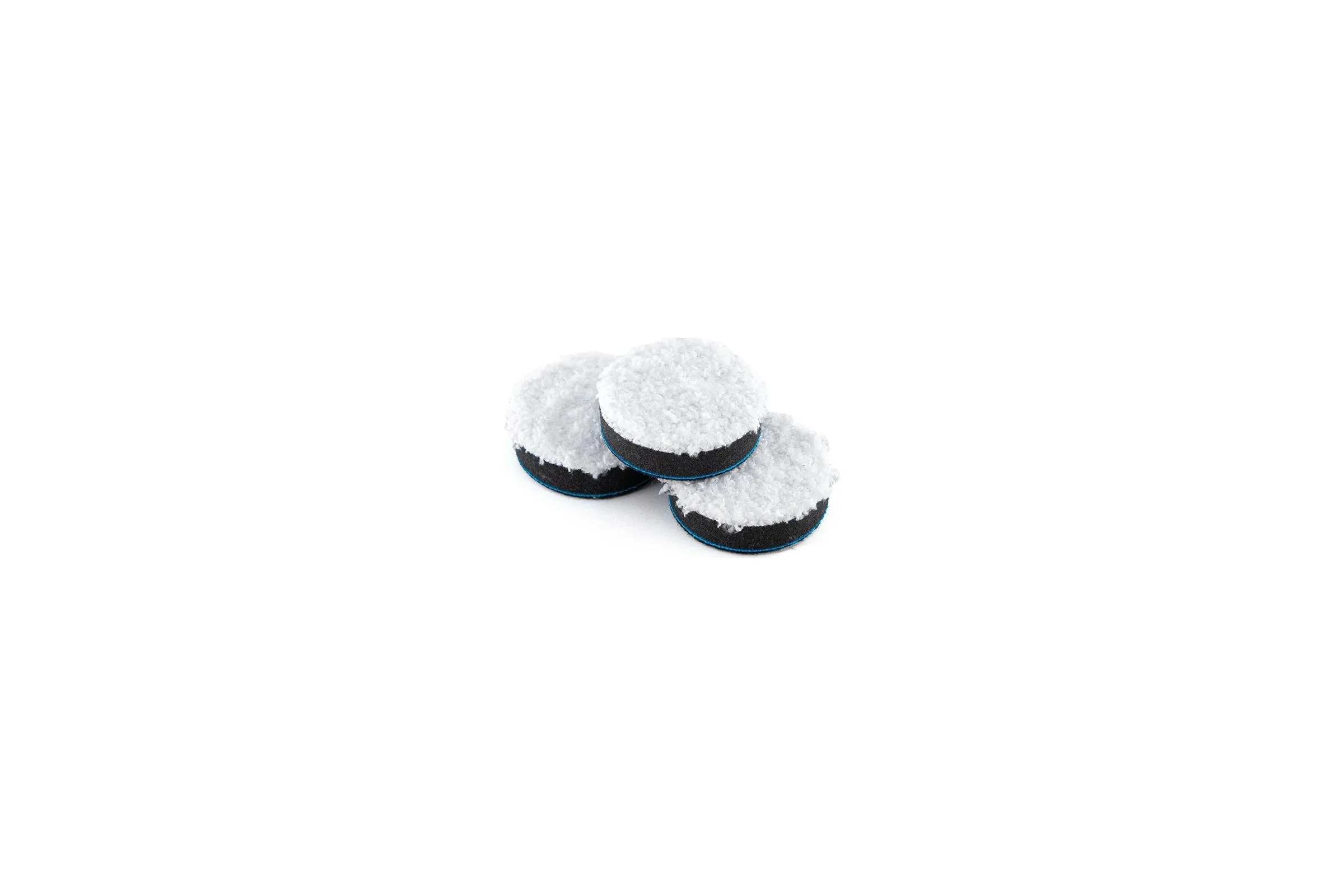 Комплект микрофибровых кругов Microfiber pad set 50 мм, 3 шт Shine systems SS466