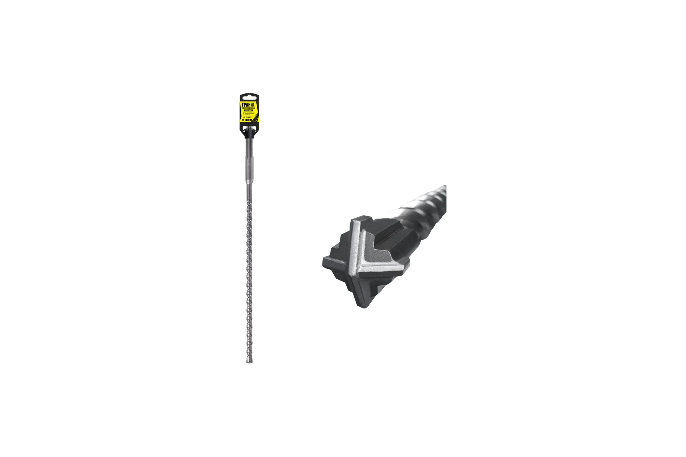 Бур Quadro-X (14x540/400 мм; SDS-max) ГРАНИТ 814540