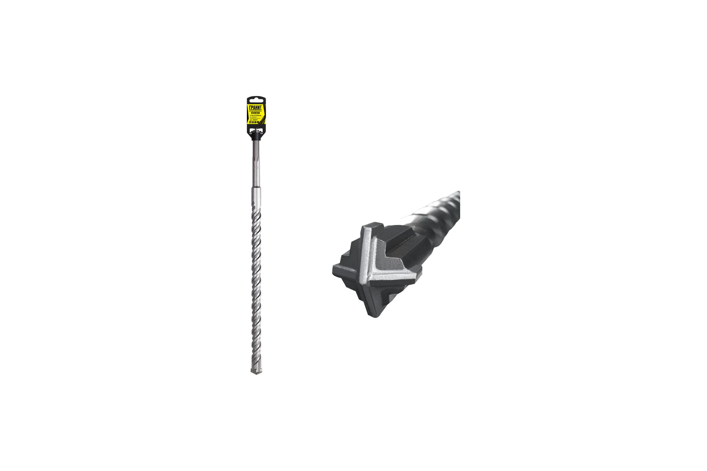 Бур Quadro-X (28x570/450 мм; SDS-max) ГРАНИТ 828570