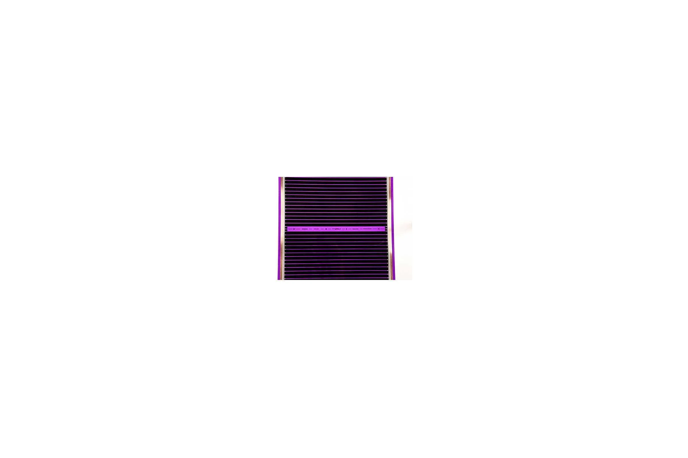 Электрический пленочный инфракрасный теплый пол VIOLET FLOOR 130, 10 кв.м, ширина 1 м VLT1000066